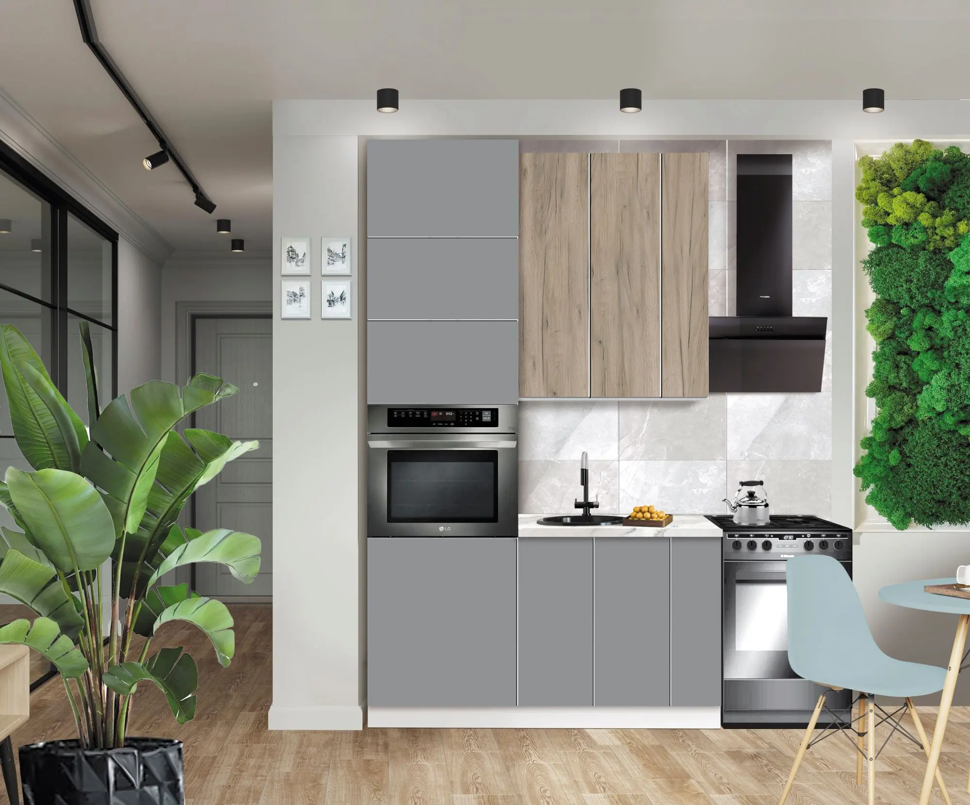 Модульная кухня Modern Dolce Vita 4 H110 1.4m