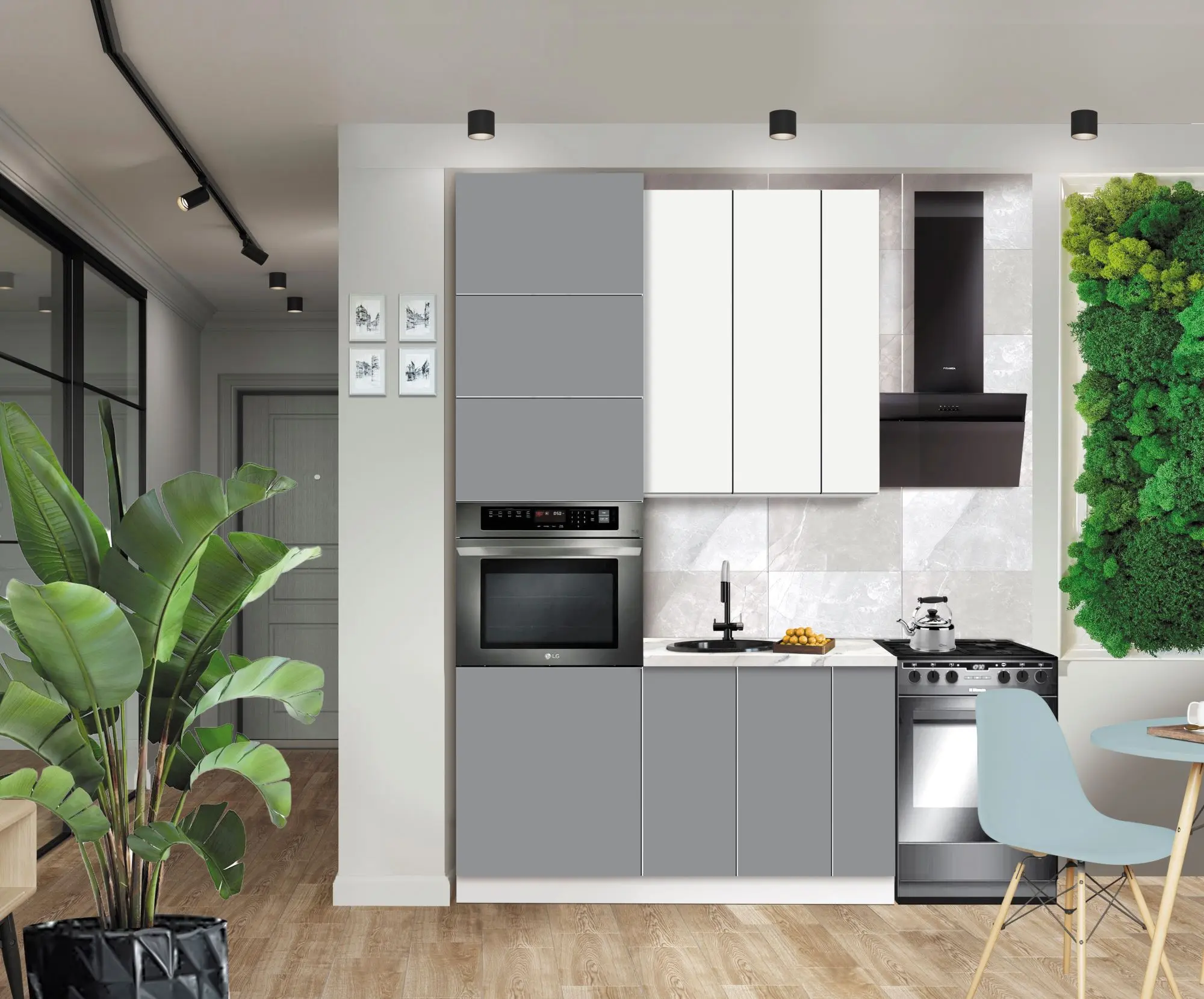 Модульная кухня Modern Dolce Vita 4 H110 1.4m