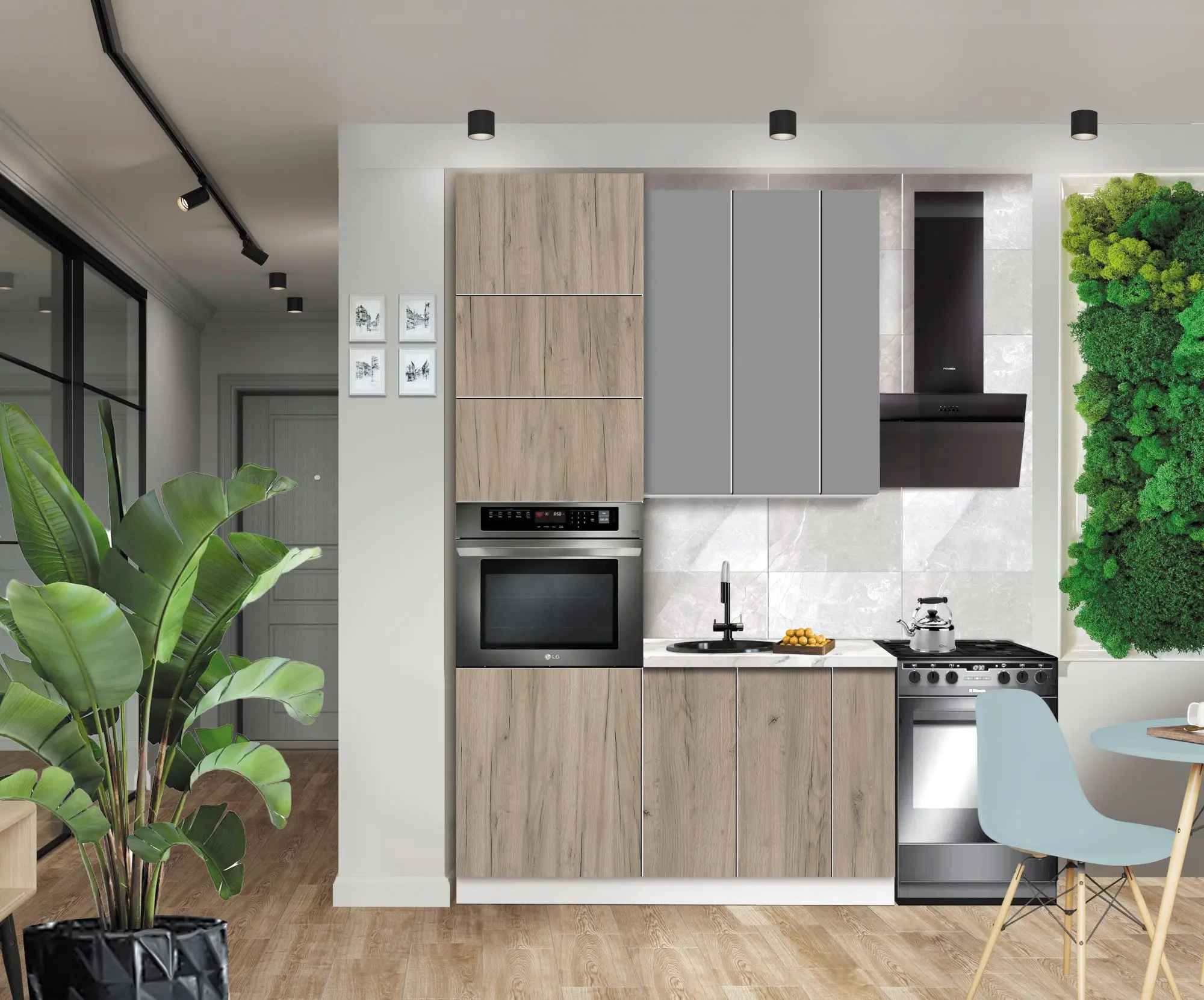 Модульная кухня Modern Dolce Vita 4 H110 1.4m