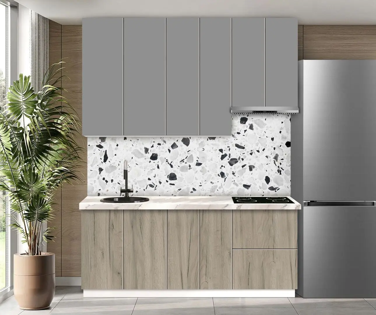 Bucatarie modulara Modern Dolce Vita 4 H110 2.0m