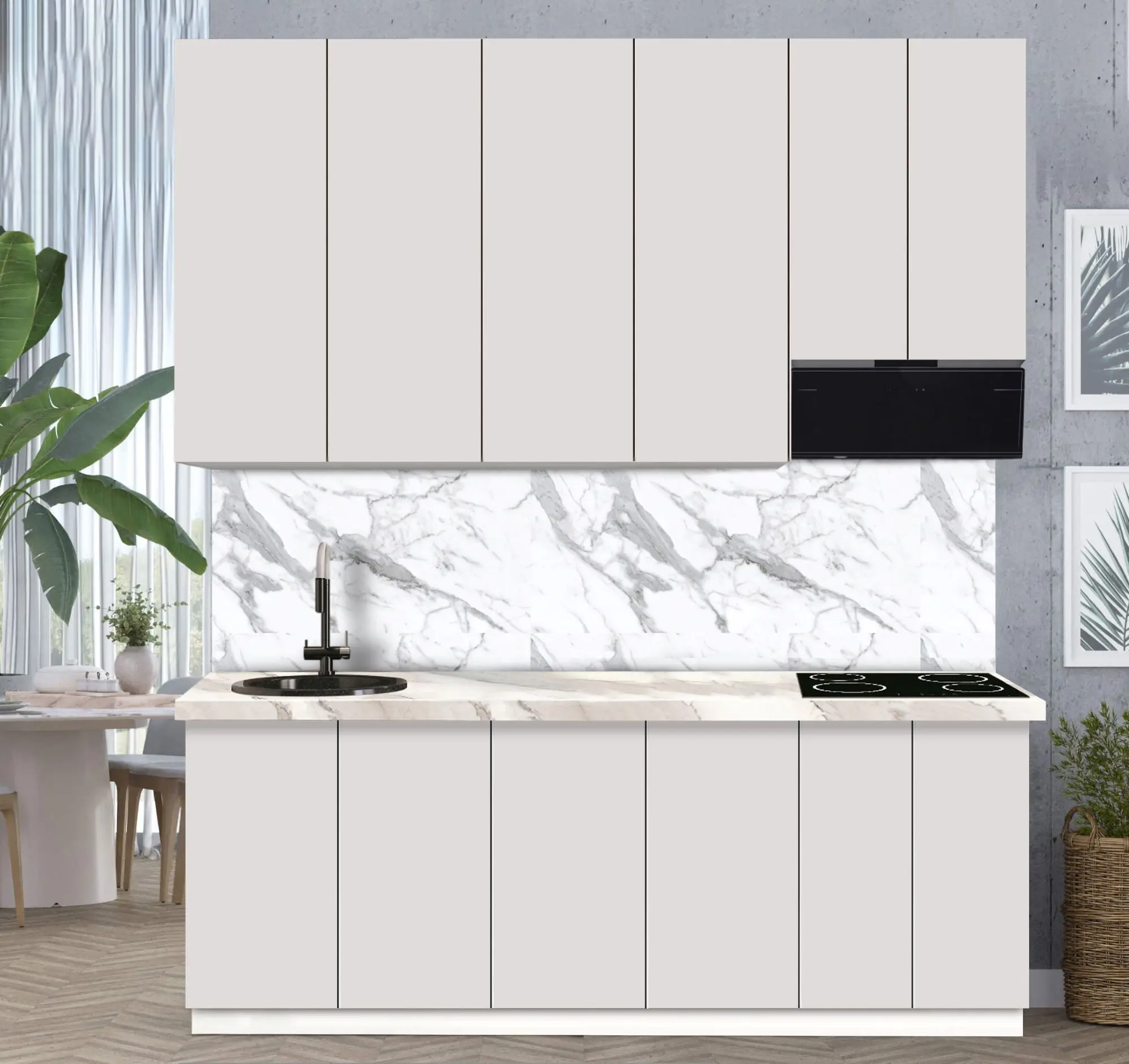 Bucatarie modulara Modern Dolce Vita 4 H110 2.2m