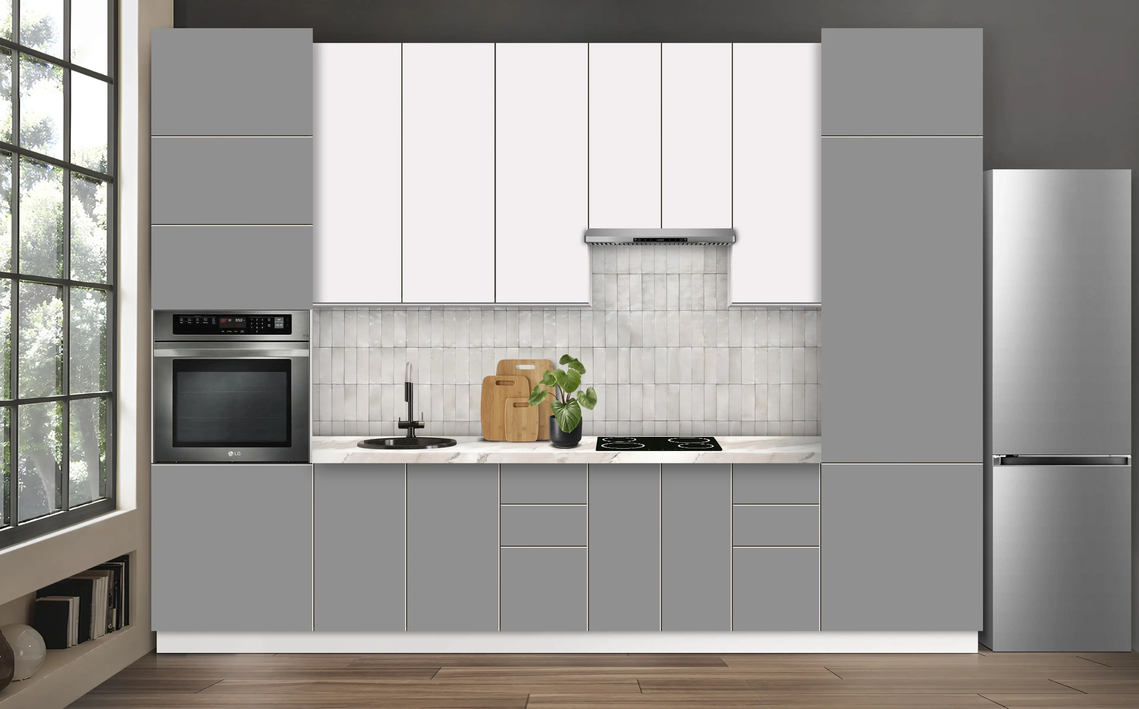 Bucatarie modulara Modern Dolce Vita 4 H110 3.4m