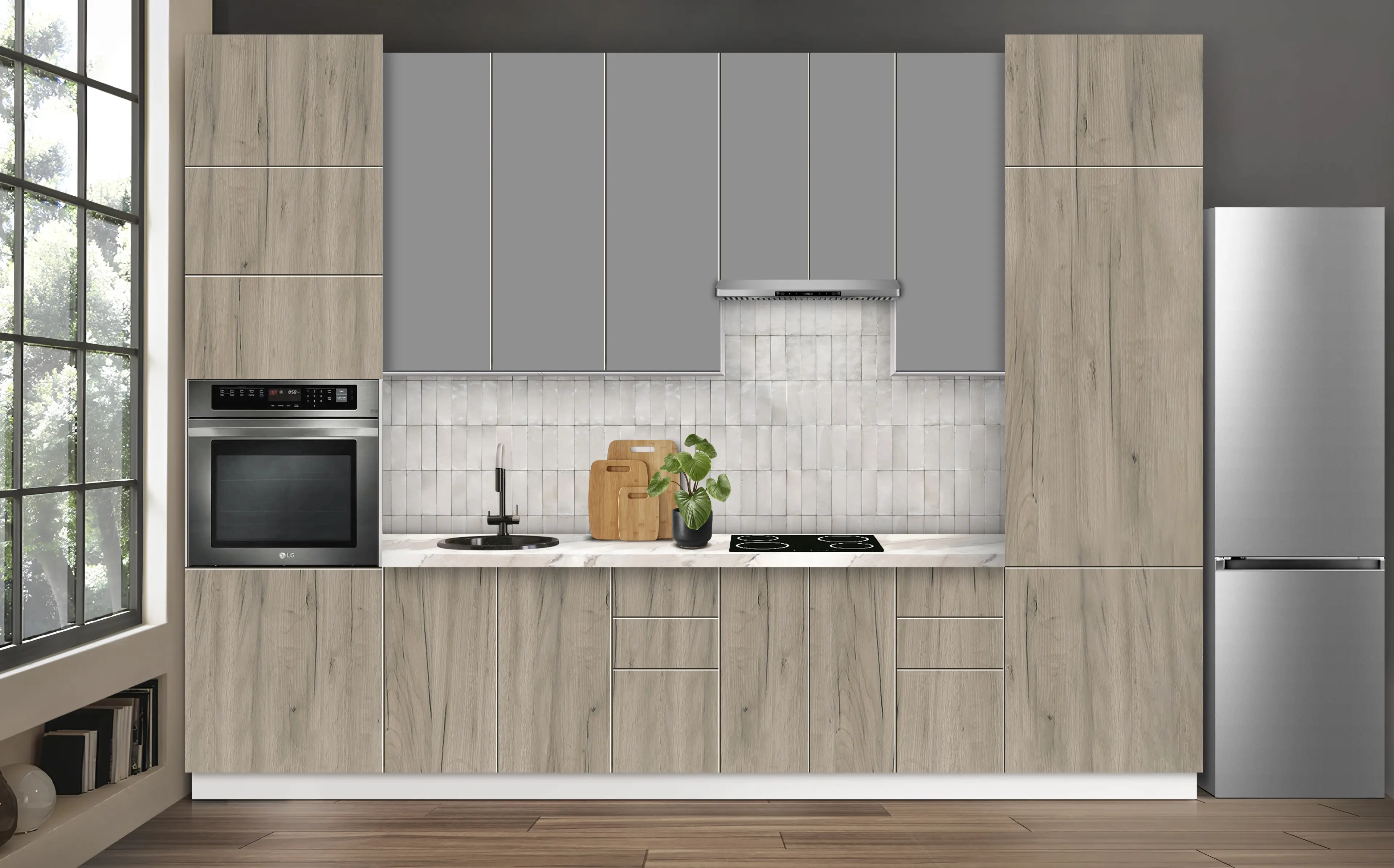 Bucatarie modulara Modern Dolce Vita 4 H110 3.4m