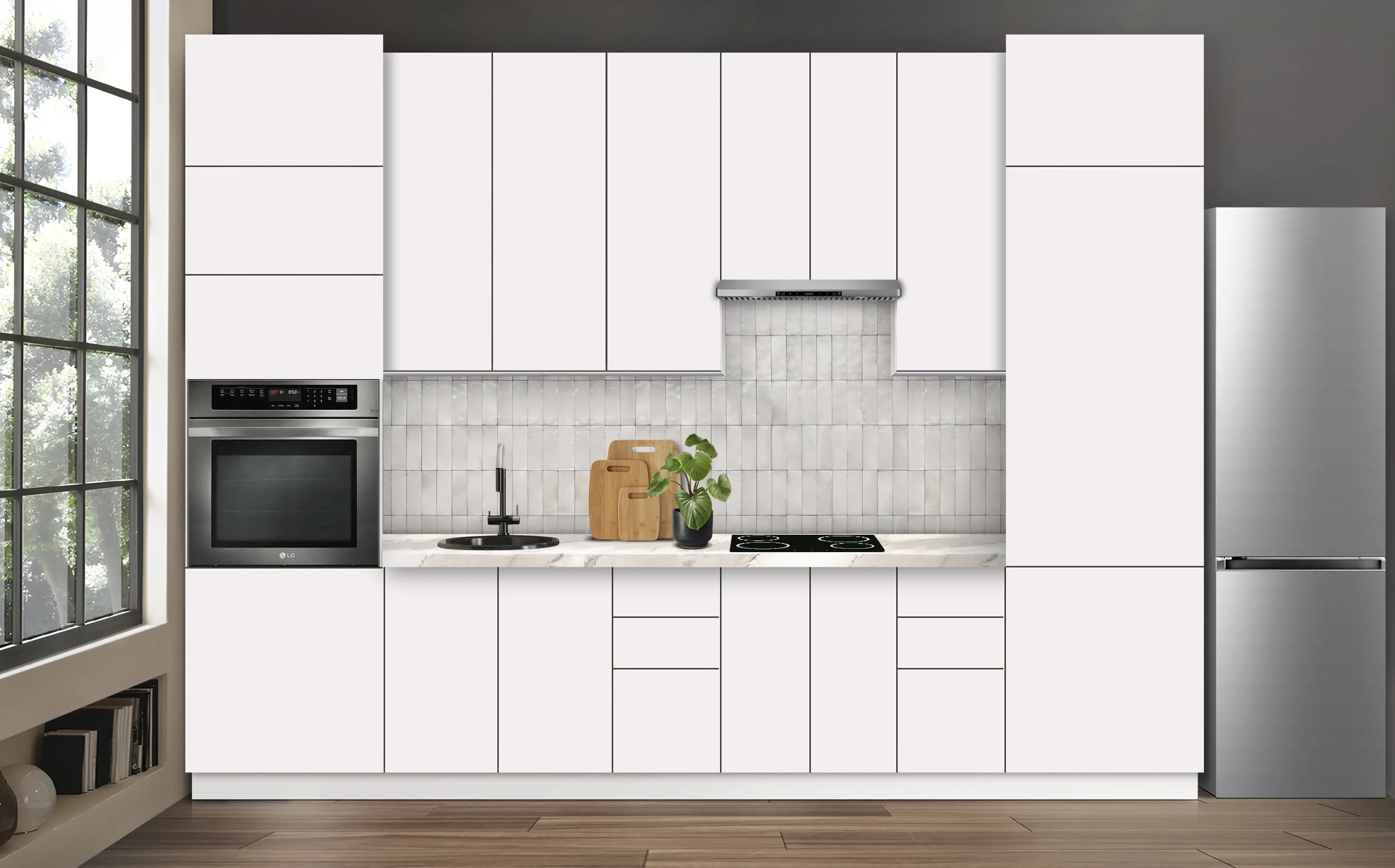 Bucatarie modulara Modern Dolce Vita 4 H110 3.4m