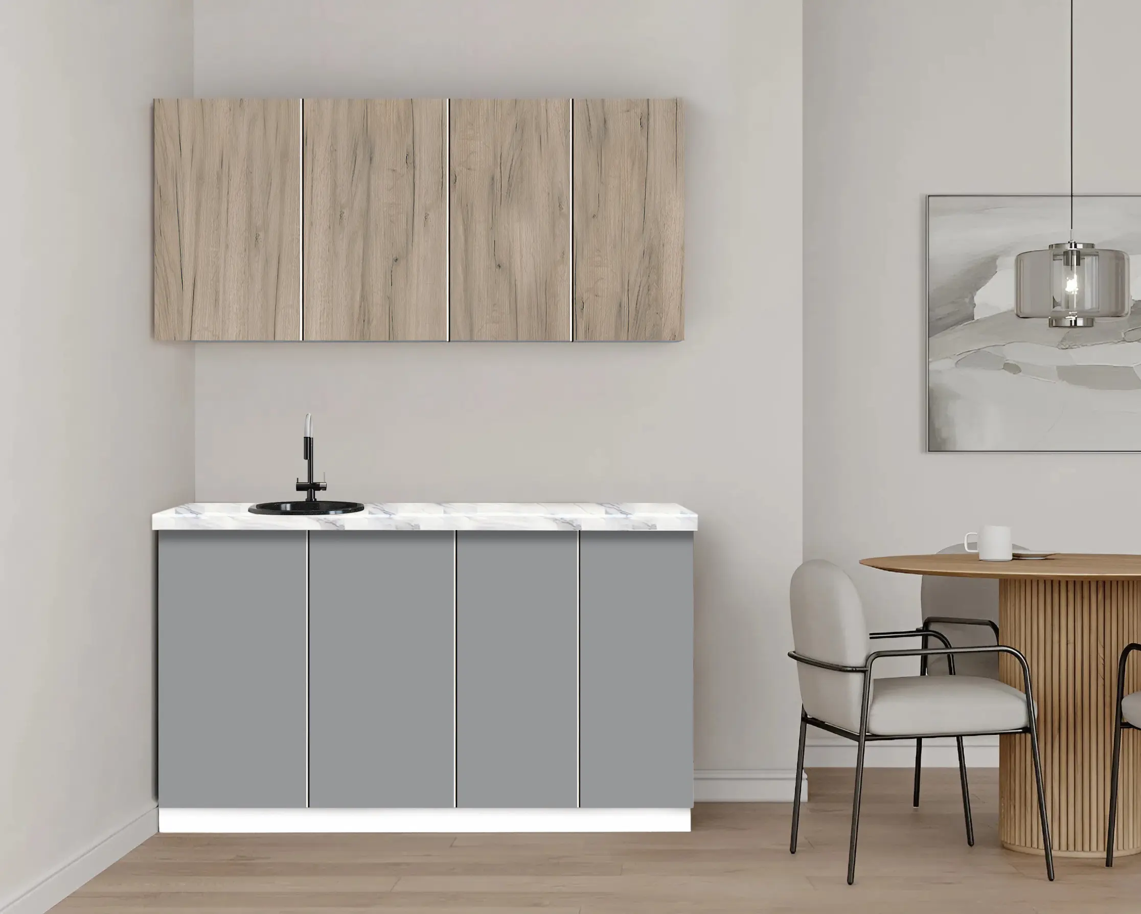 Bucatarie modulara Modern Dolce Vita 4 H68 1.4m