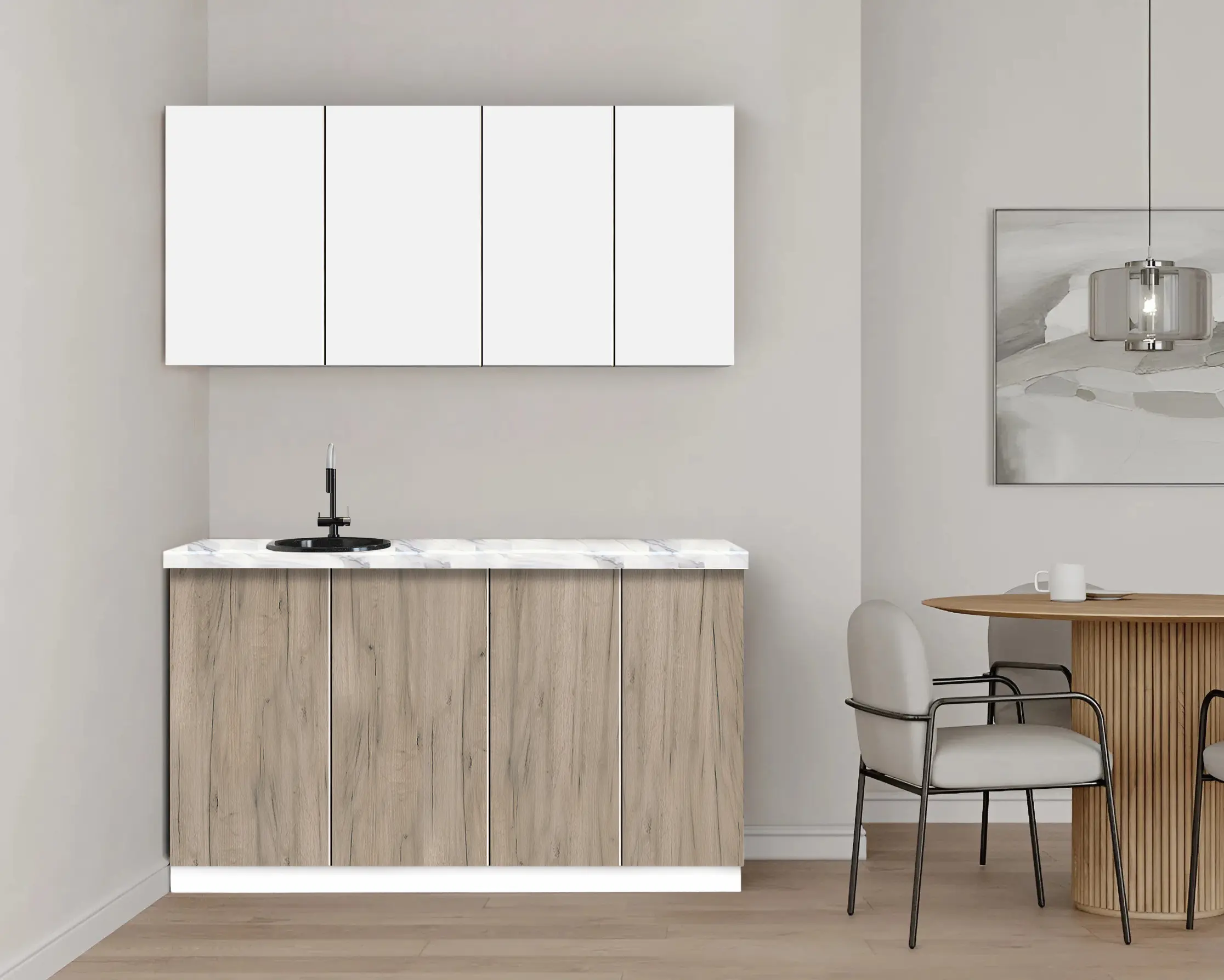 Bucatarie modulara Modern Dolce Vita 4 H68 1.4m