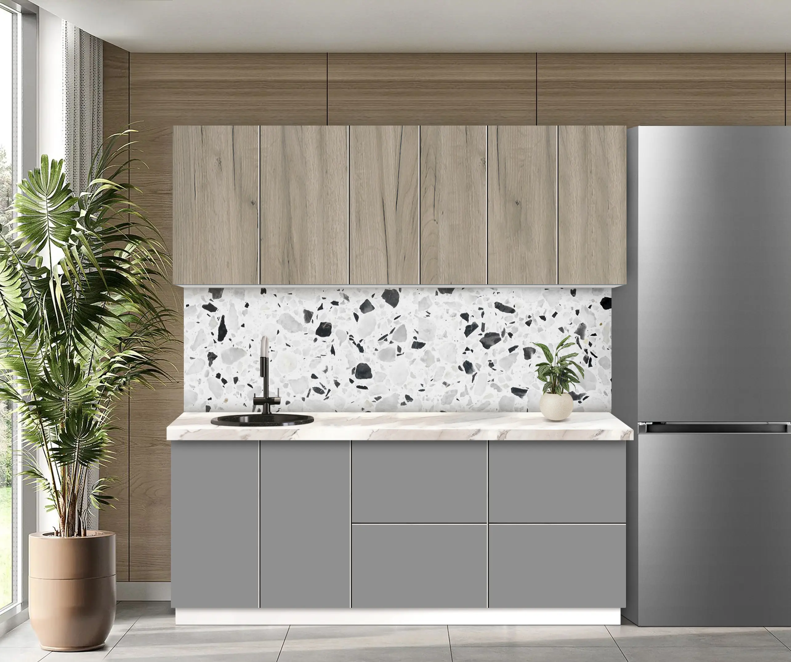 Bucatarie modulara Modern Dolce Vita 4 H68 2.0m