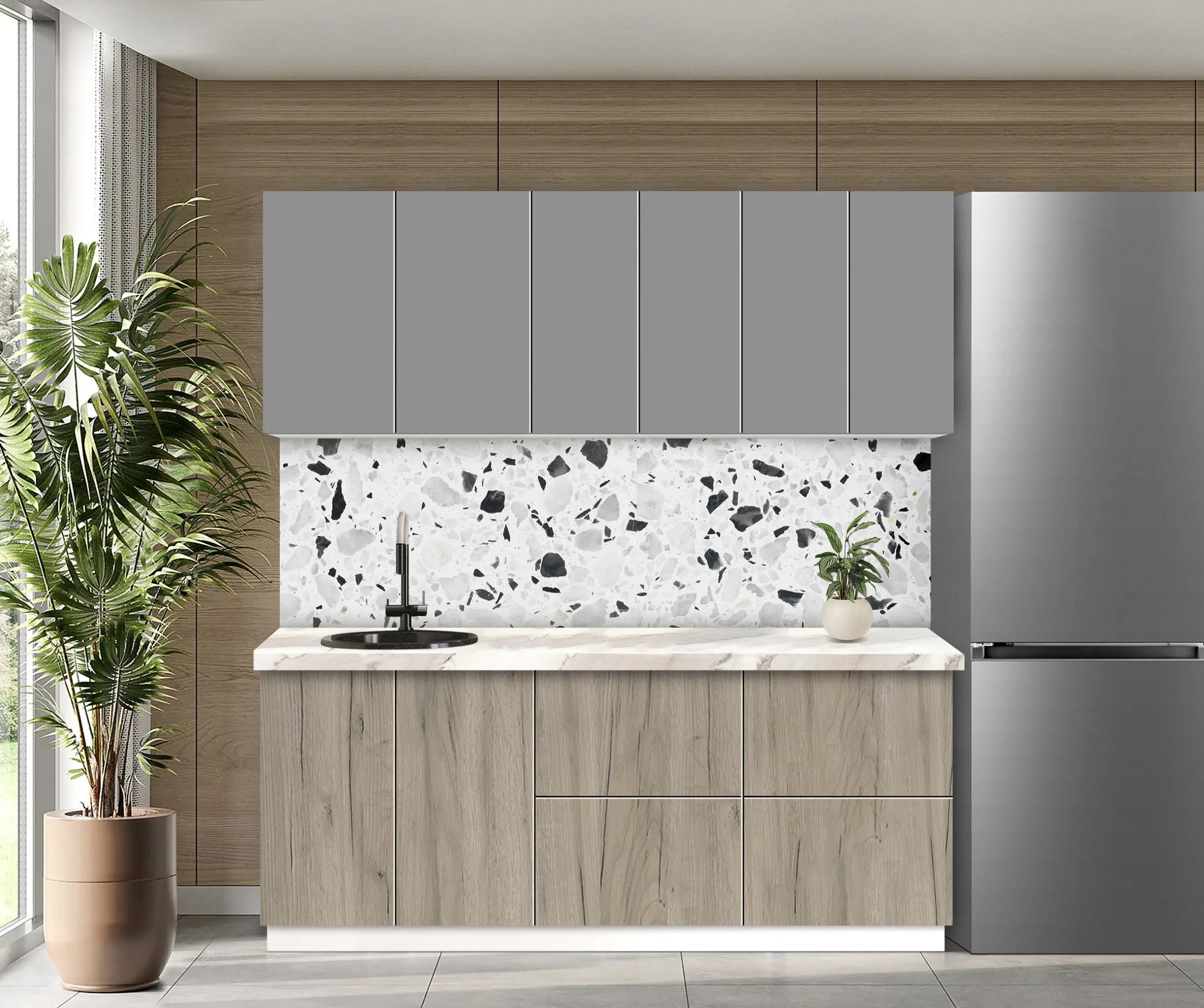 Bucatarie modulara Modern Dolce Vita 4 H68 2.0m