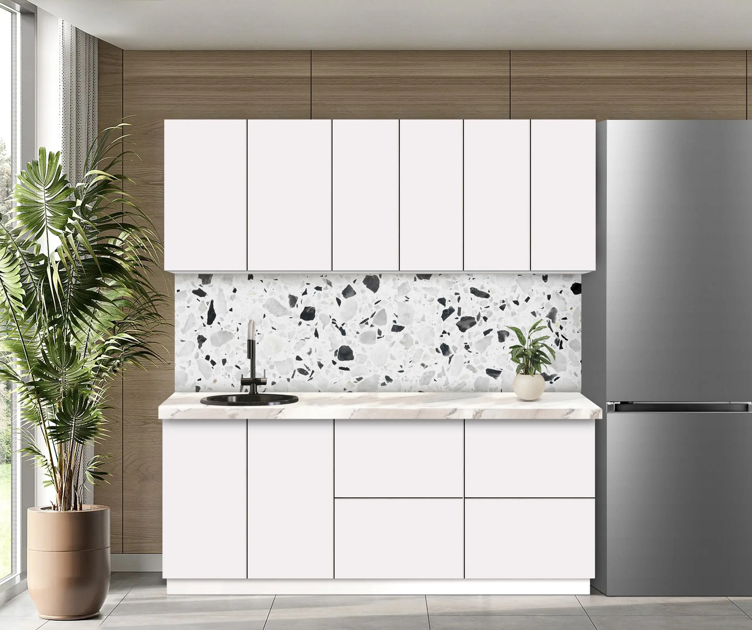 Bucatarie modulara Modern Dolce Vita 4 H68 2.0m