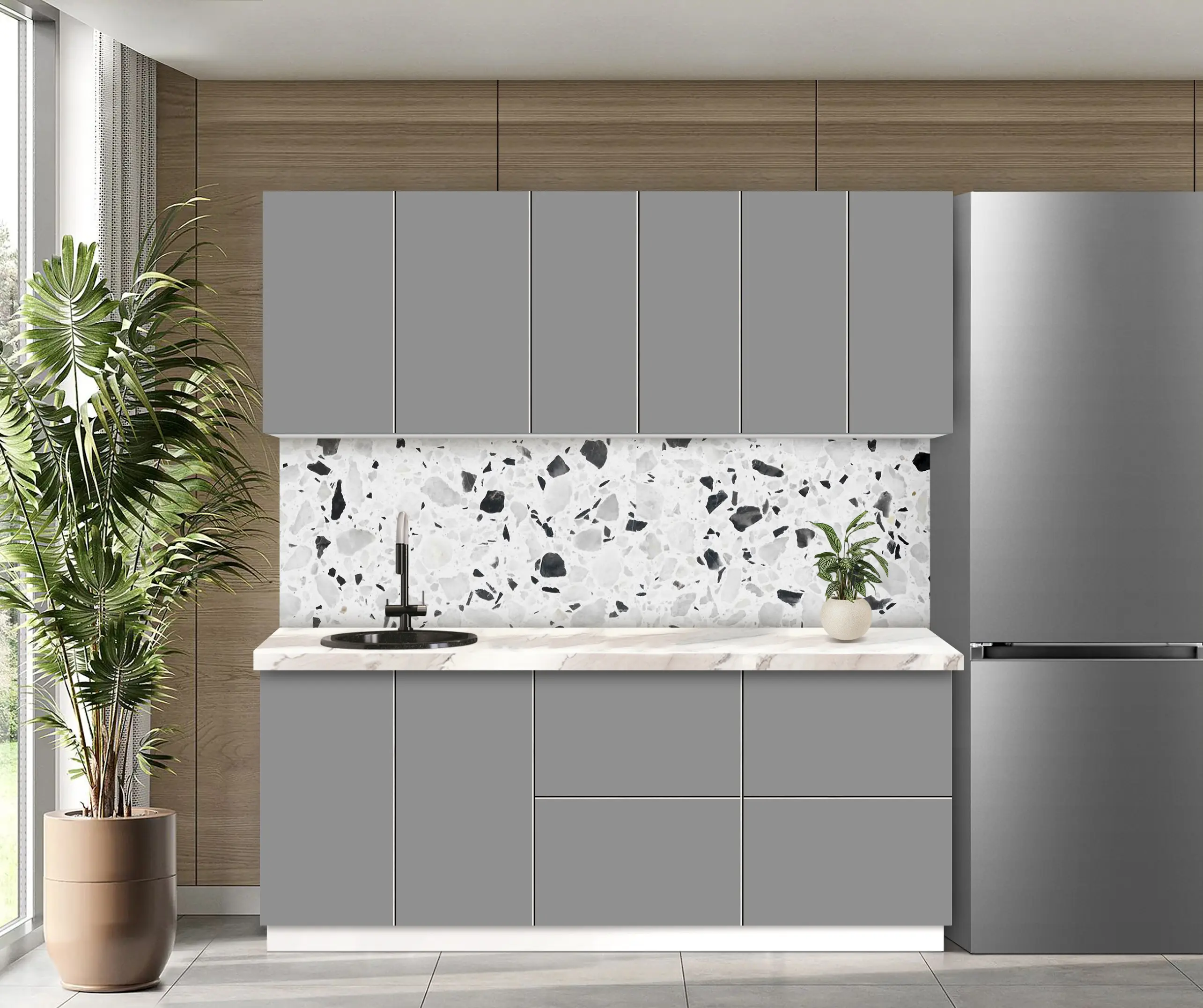 Bucatarie modulara Modern Dolce Vita 4 H68 2.0m