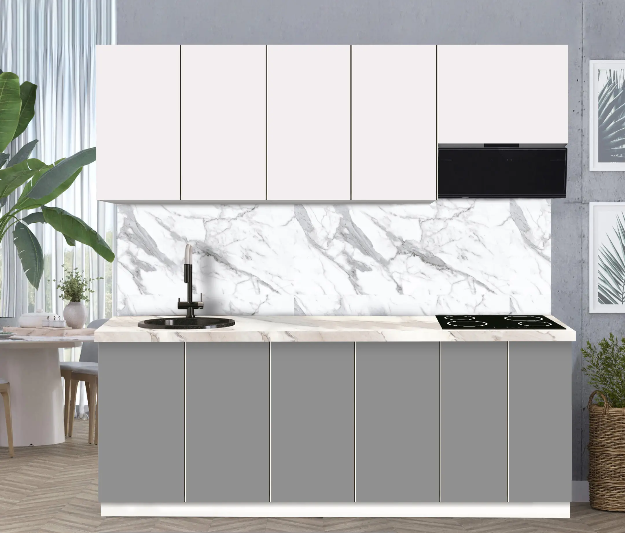 Модульная кухня Modern Dolce Vita 4 H68 2.2m