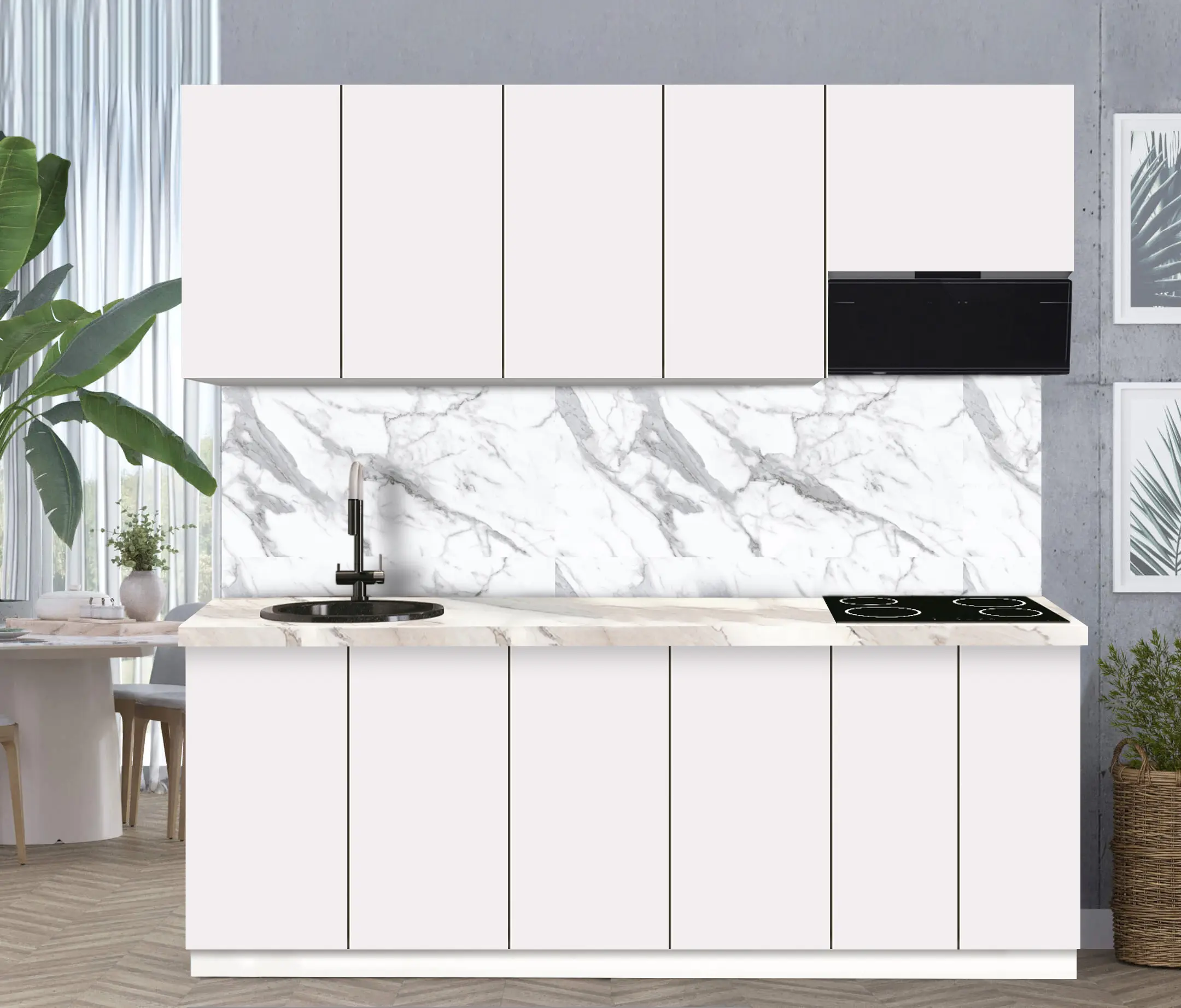 Модульная кухня Modern Dolce Vita 4 H68 2.2m