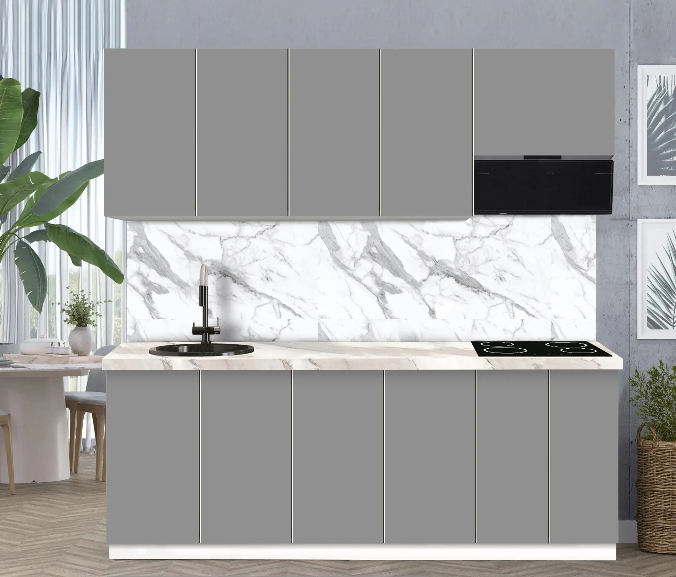 Модульная кухня Modern Dolce Vita 4 H68 2.2m