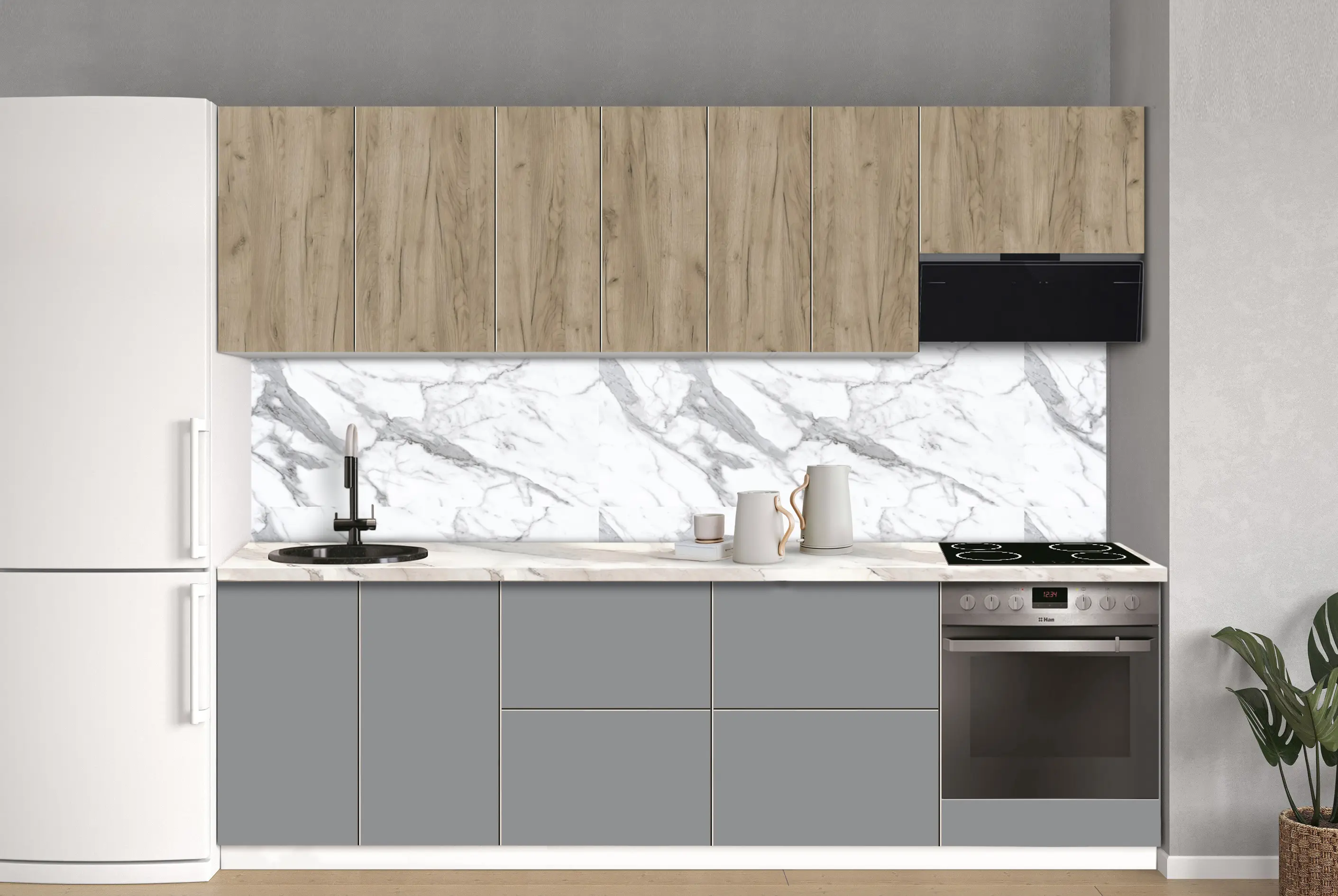 Bucatarie modulara Modern Dolce Vita 4 H68 2.6m