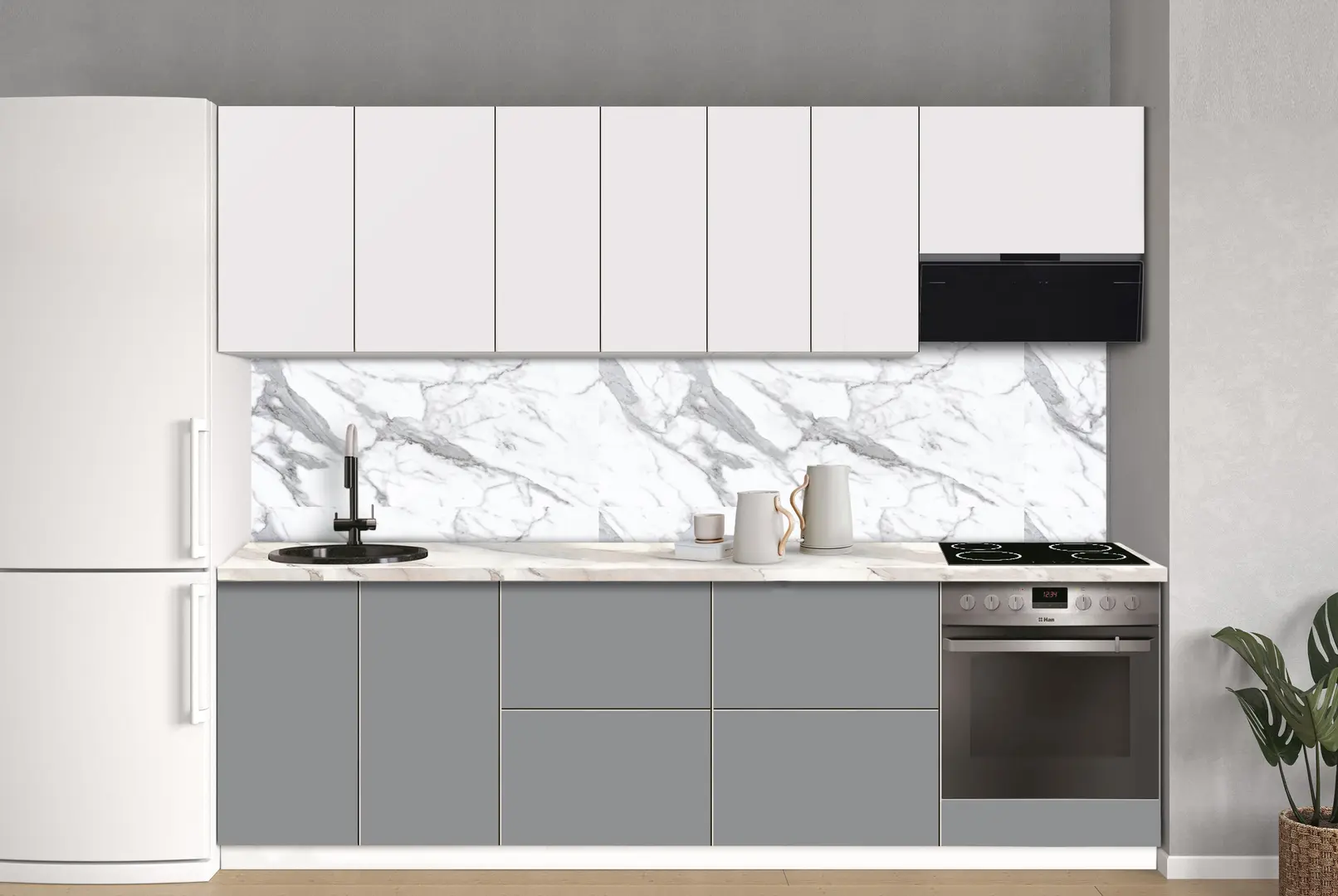 Bucatarie modulara Modern Dolce Vita 4 H68 2.6m