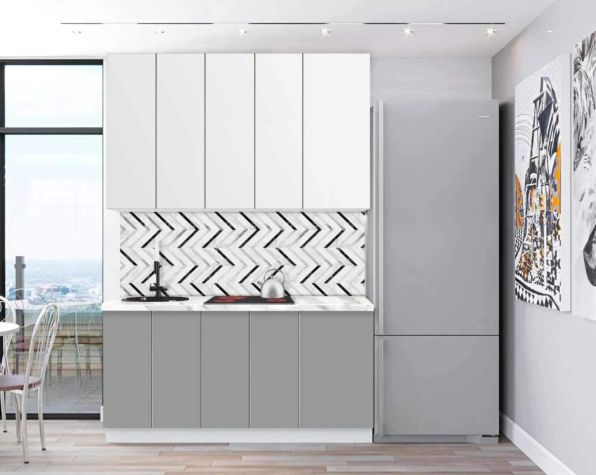 Модульная кухня Modern Dolce Vita 5 H110 1.6m