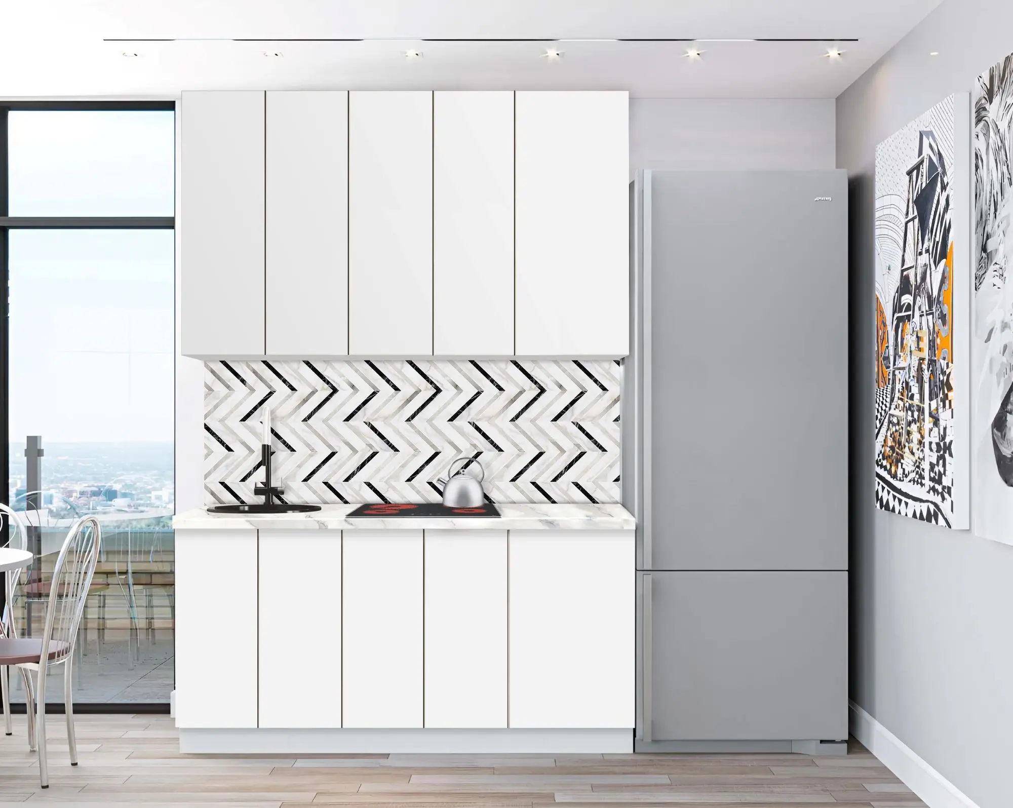 Модульная кухня Modern Dolce Vita 5 H110 1.6m