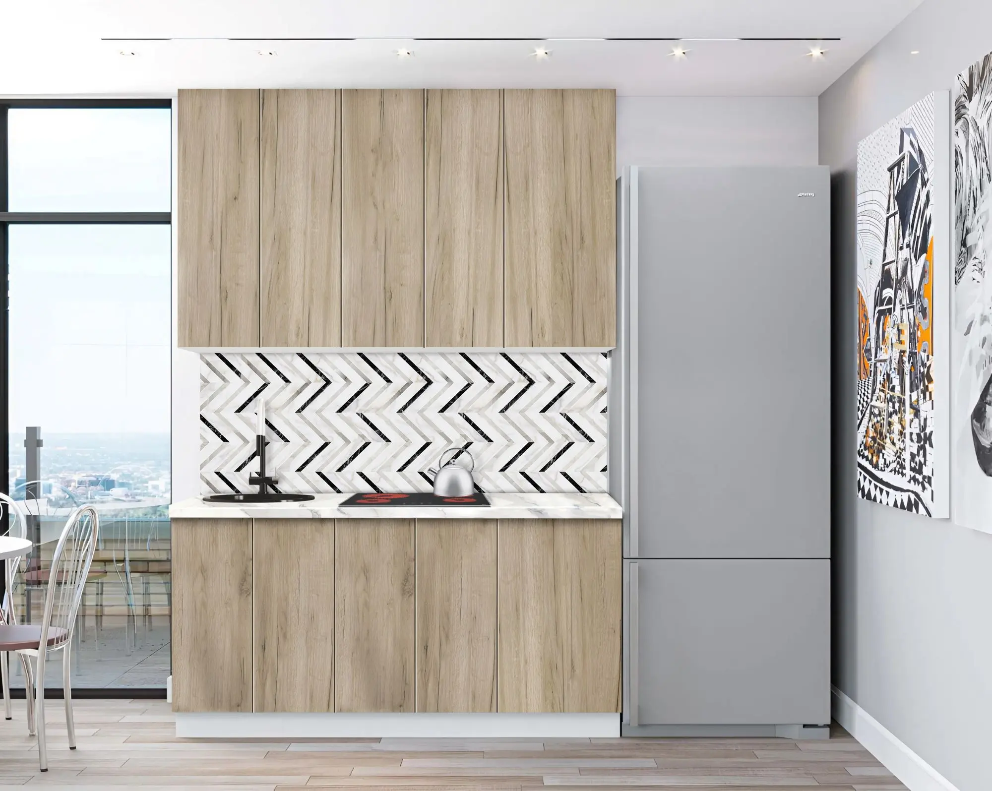 Модульная кухня Modern Dolce Vita 5 H110 1.6m