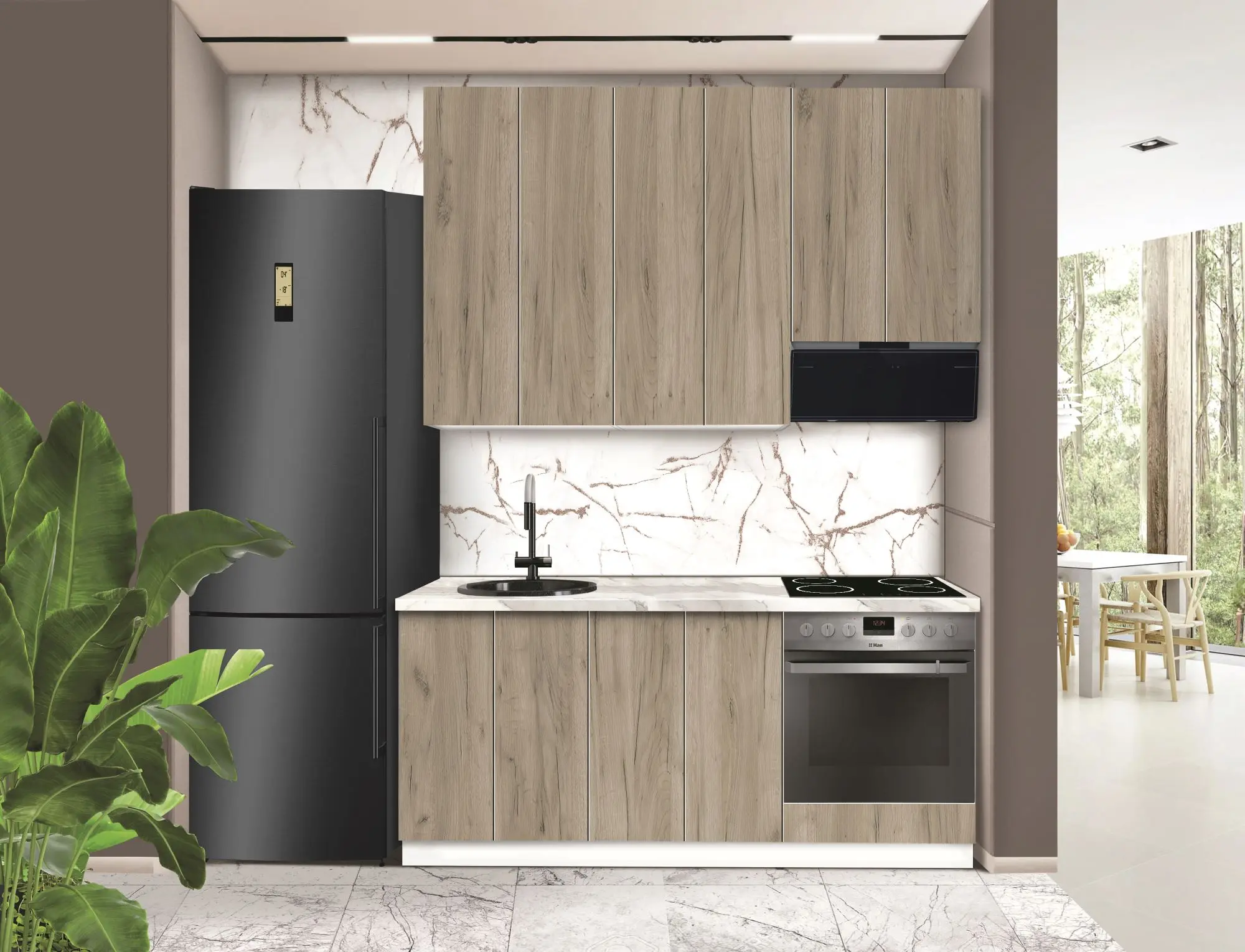 Модульная кухня Modern Dolce Vita 5 H110 1.8m