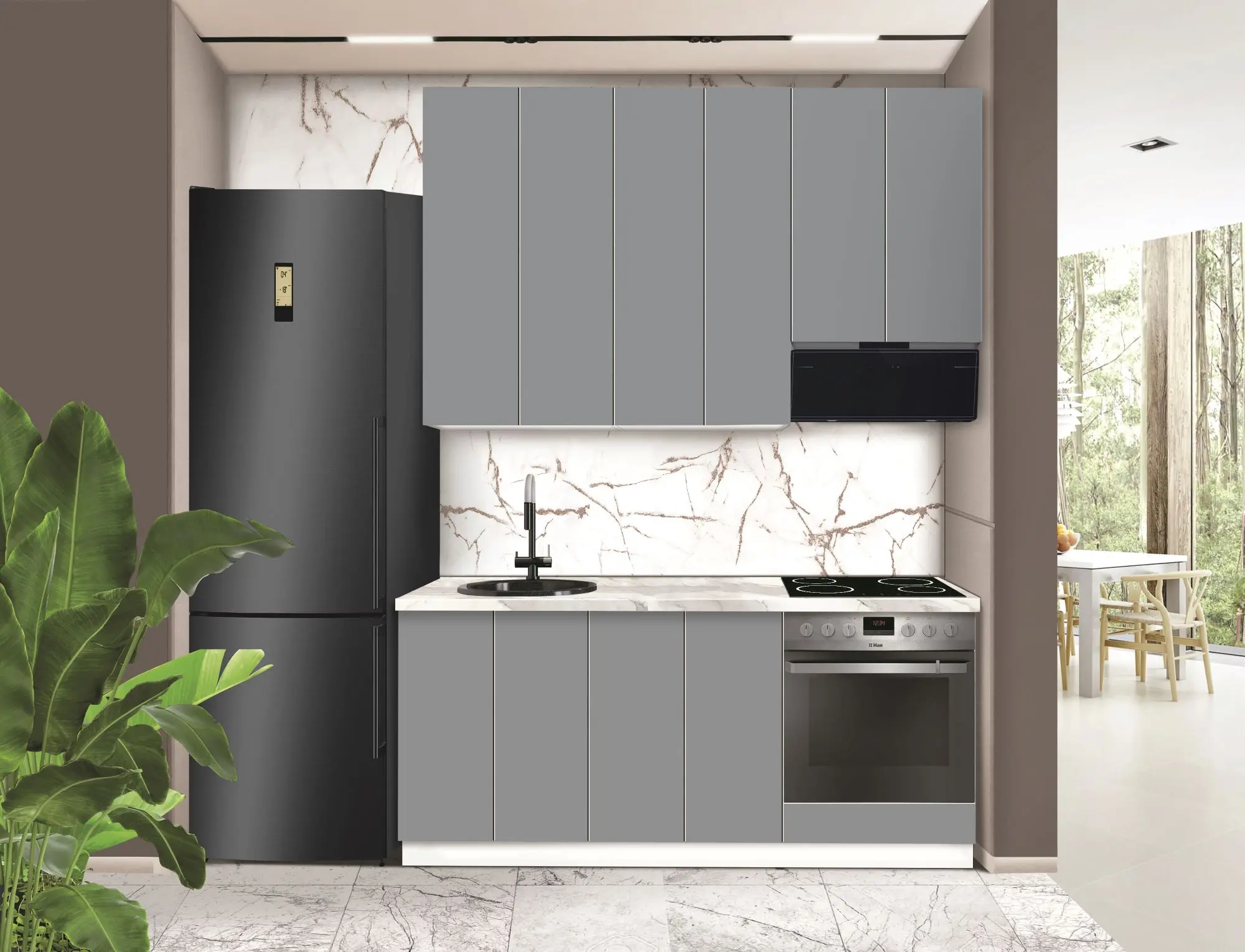 Модульная кухня Modern Dolce Vita 5 H110 1.8m