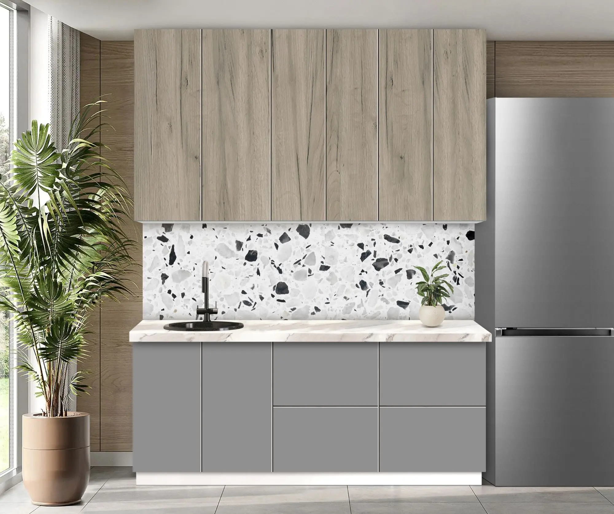 Bucatarie modulara Modern Dolce Vita 5 H110 2.0m