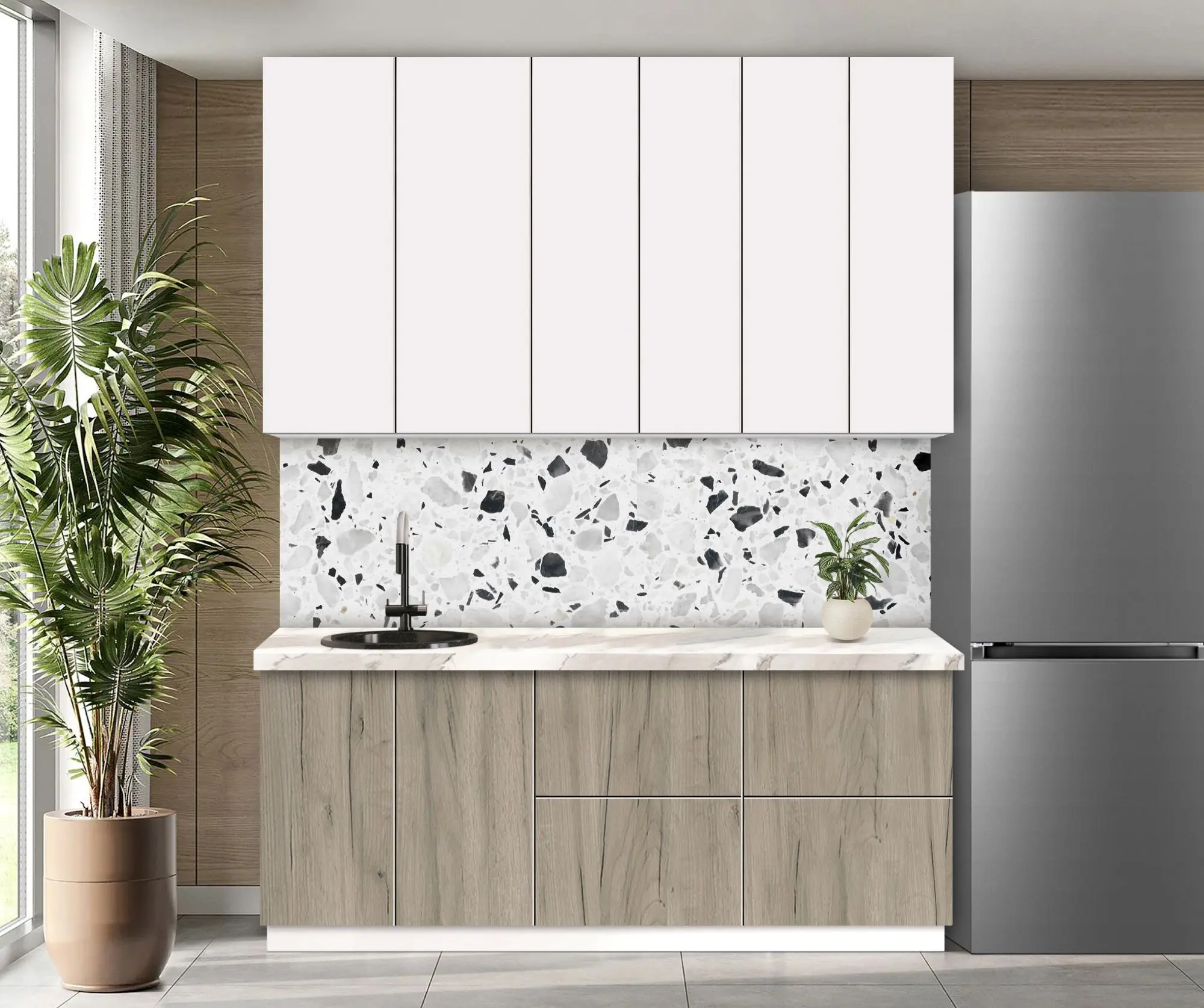 Bucatarie modulara Modern Dolce Vita 5 H110 2.0m