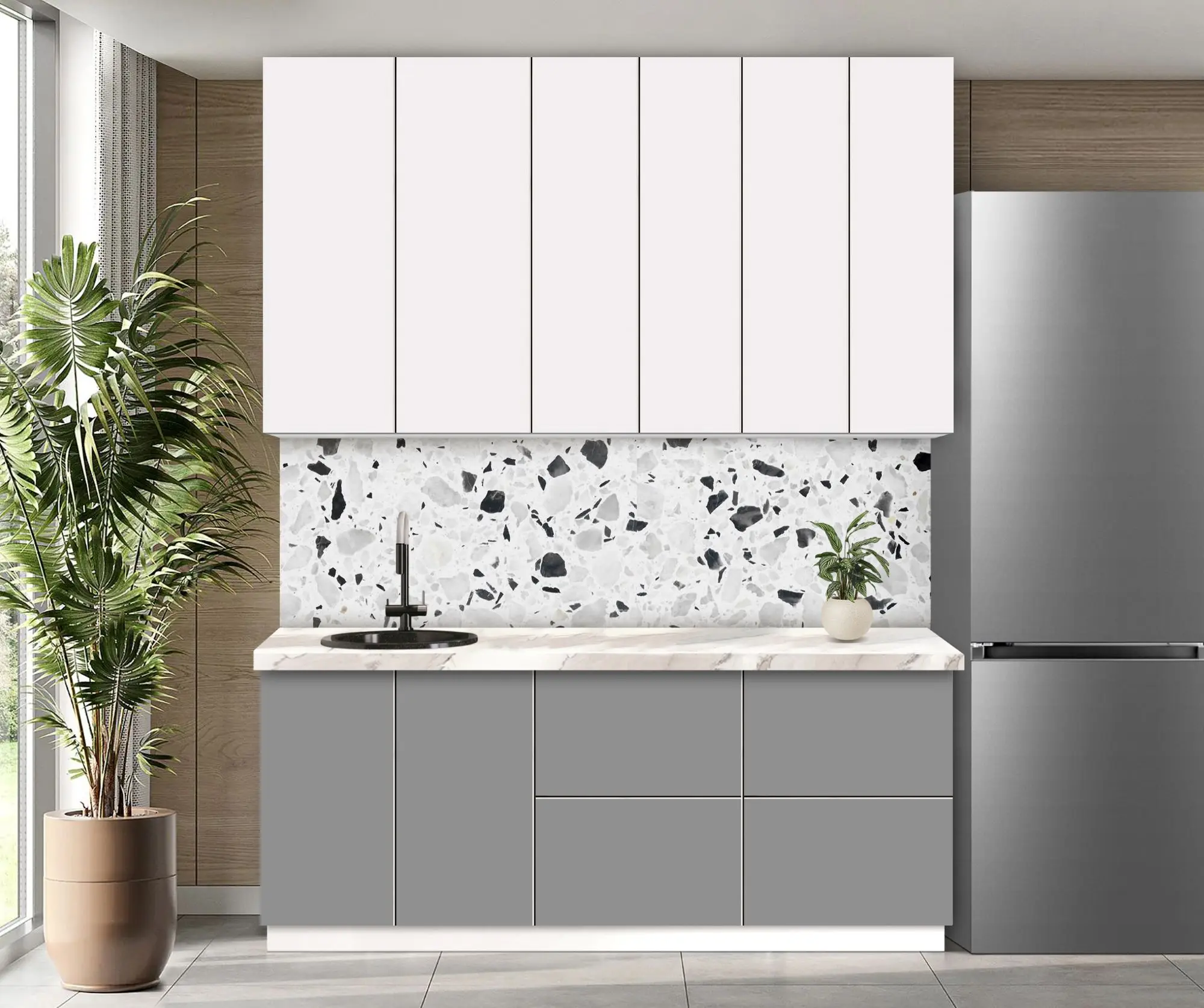 Bucatarie modulara Modern Dolce Vita 5 H110 2.0m