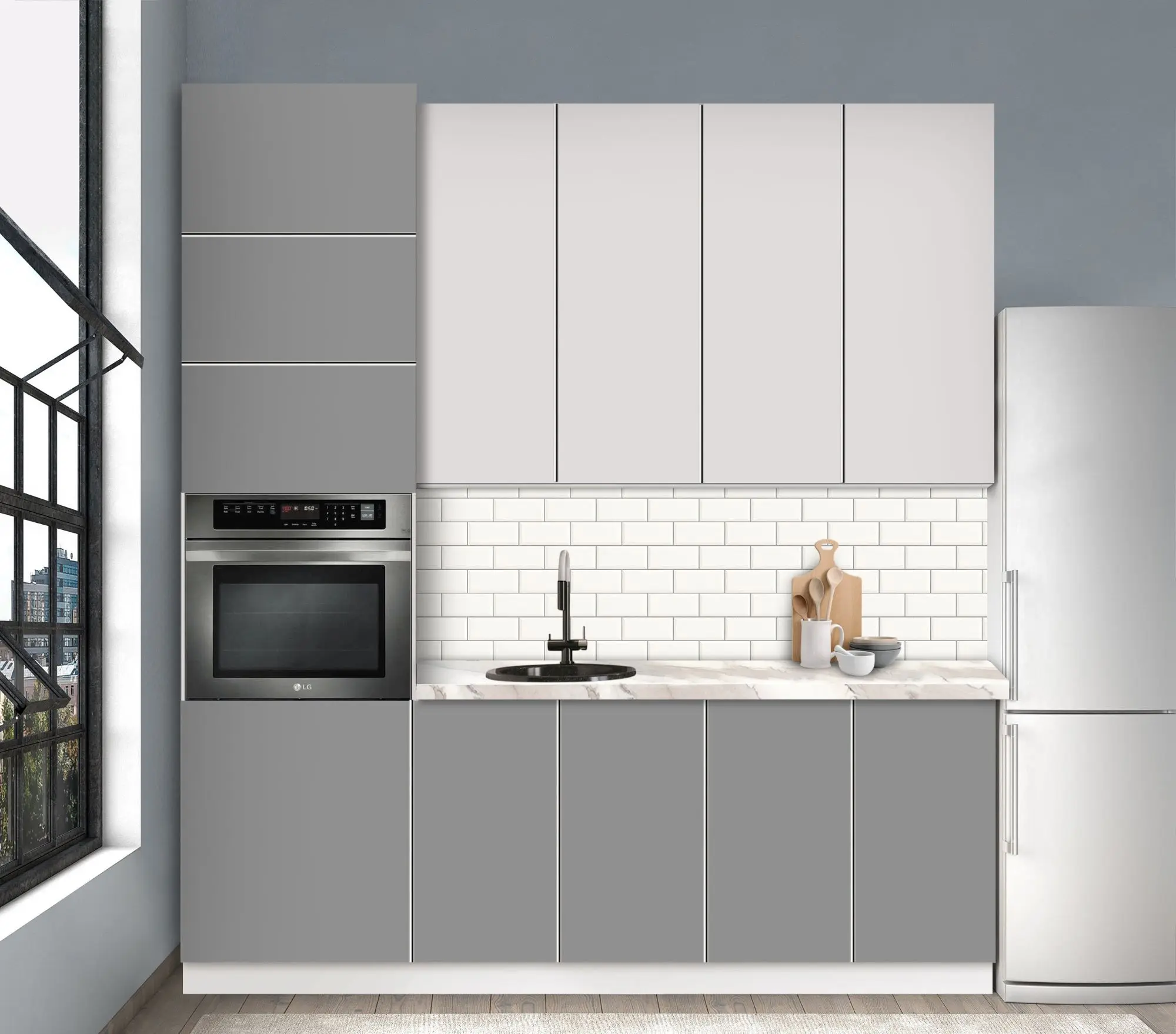 Модульная кухня Modern Dolce Vita 5 H110 2.2m