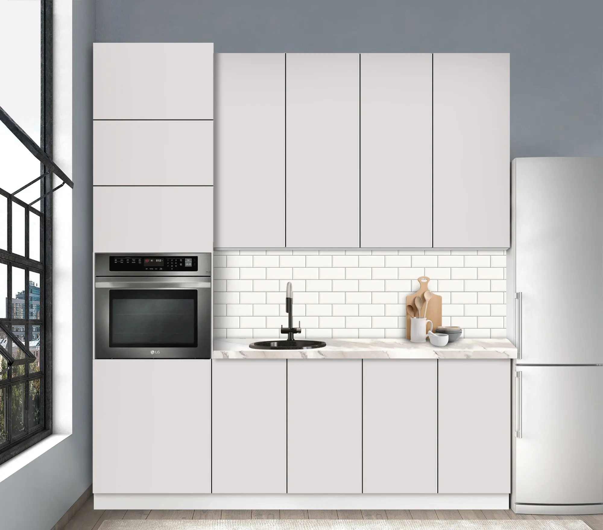 Модульная кухня Modern Dolce Vita 5 H110 2.2m