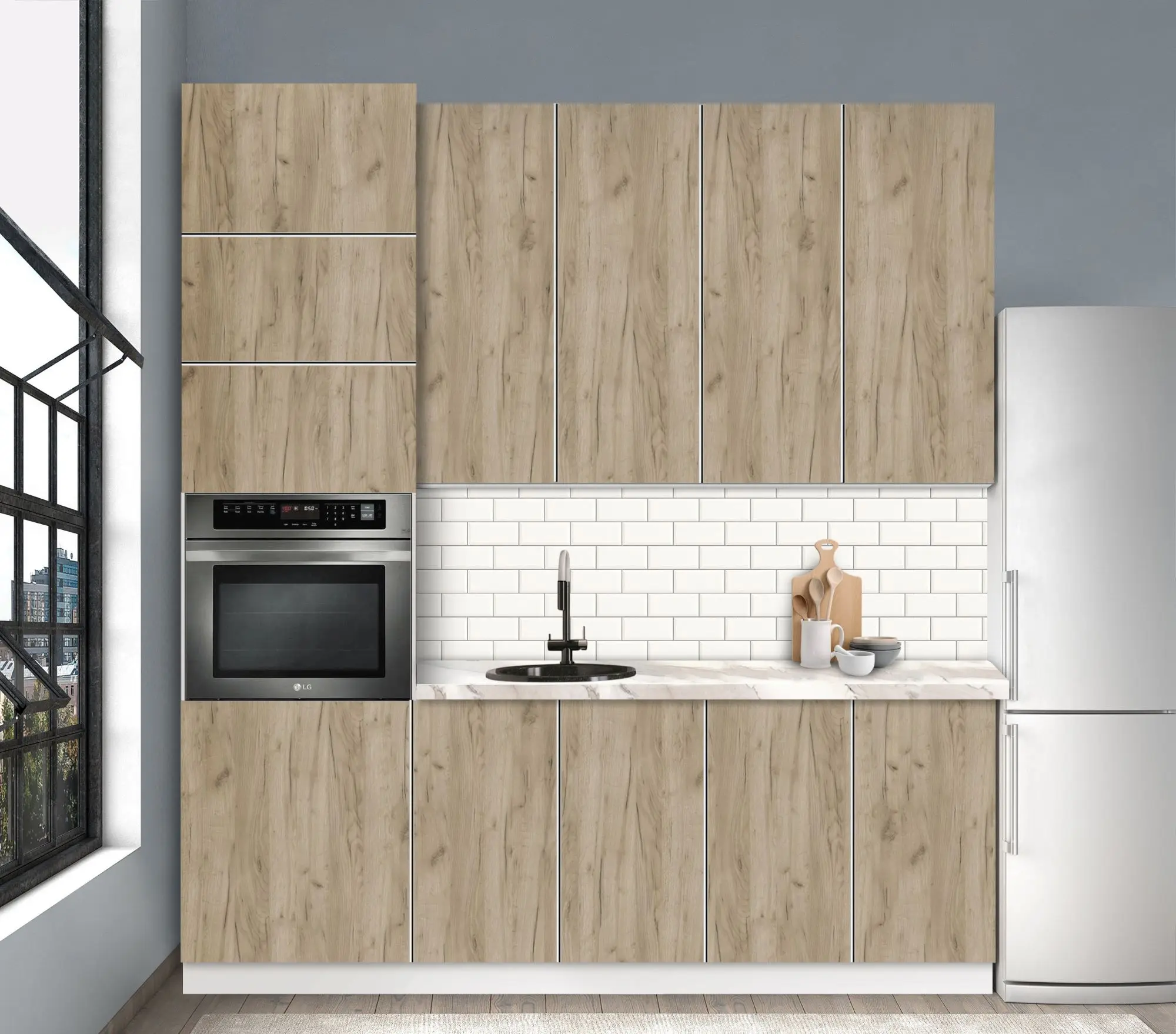 Модульная кухня Modern Dolce Vita 5 H110 2.2m