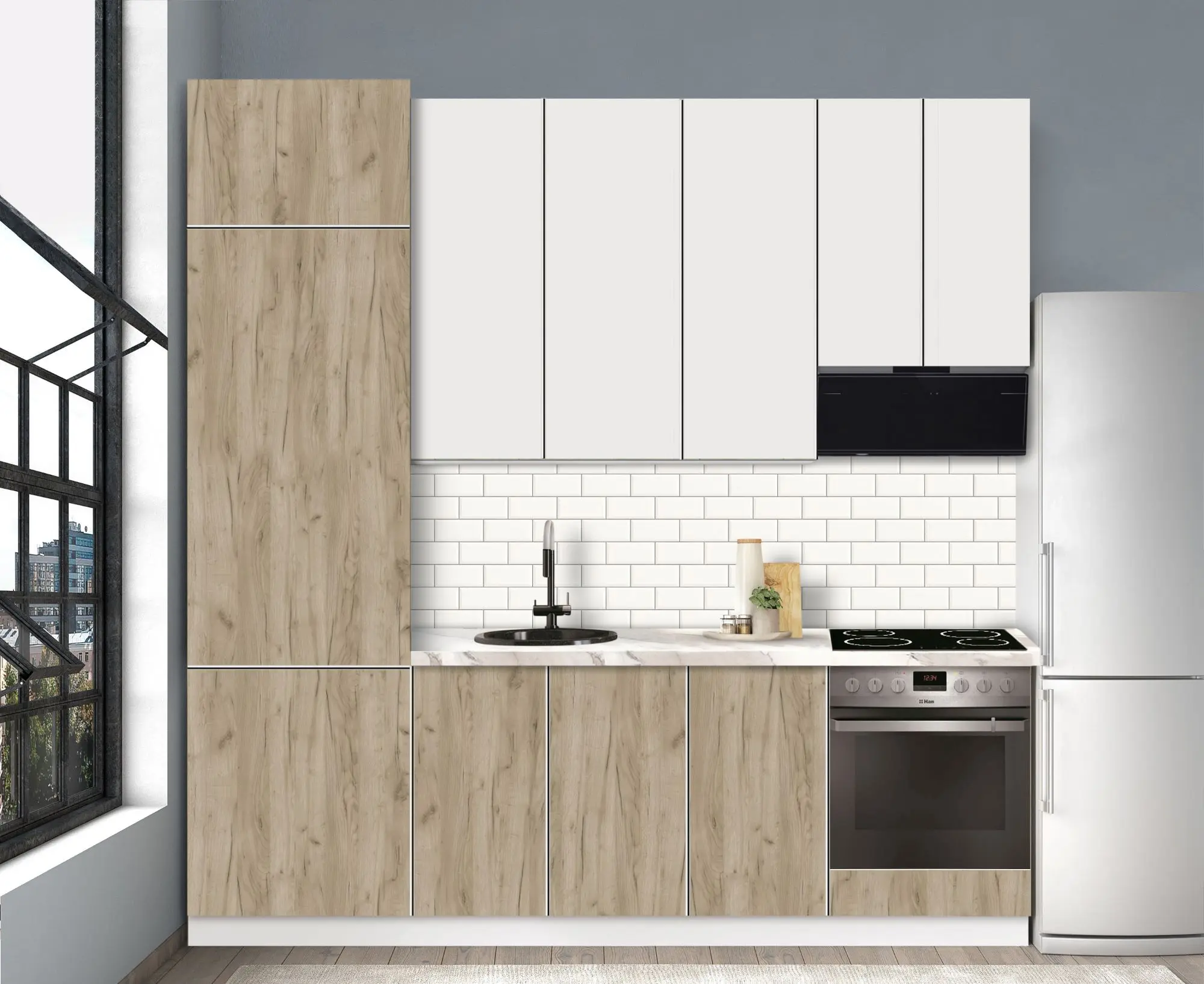 Модульная кухня Modern Dolce Vita 5 H110 2.4m