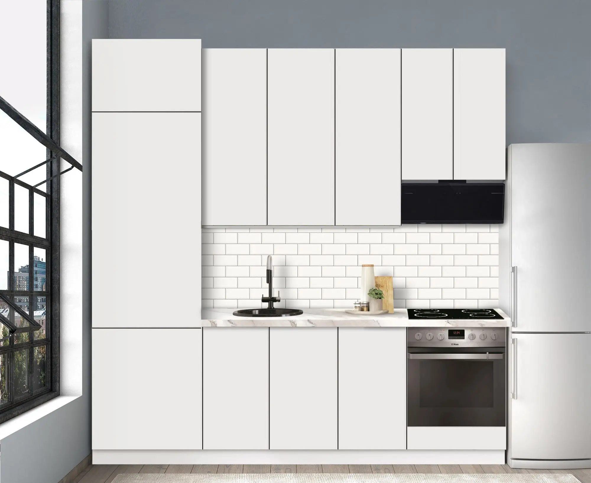 Модульная кухня Modern Dolce Vita 5 H110 2.4m