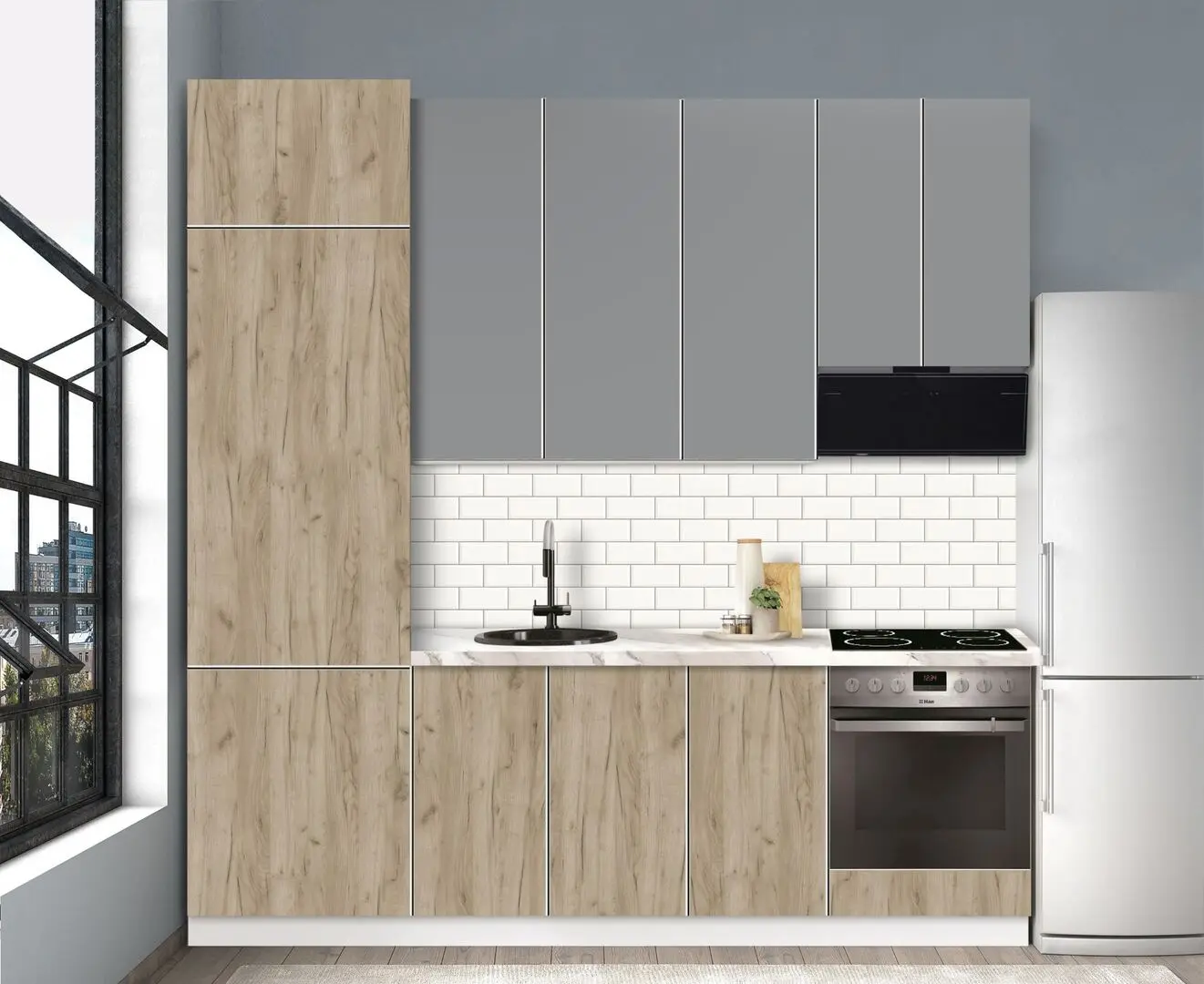 Модульная кухня Modern Dolce Vita 5 H110 2.4m