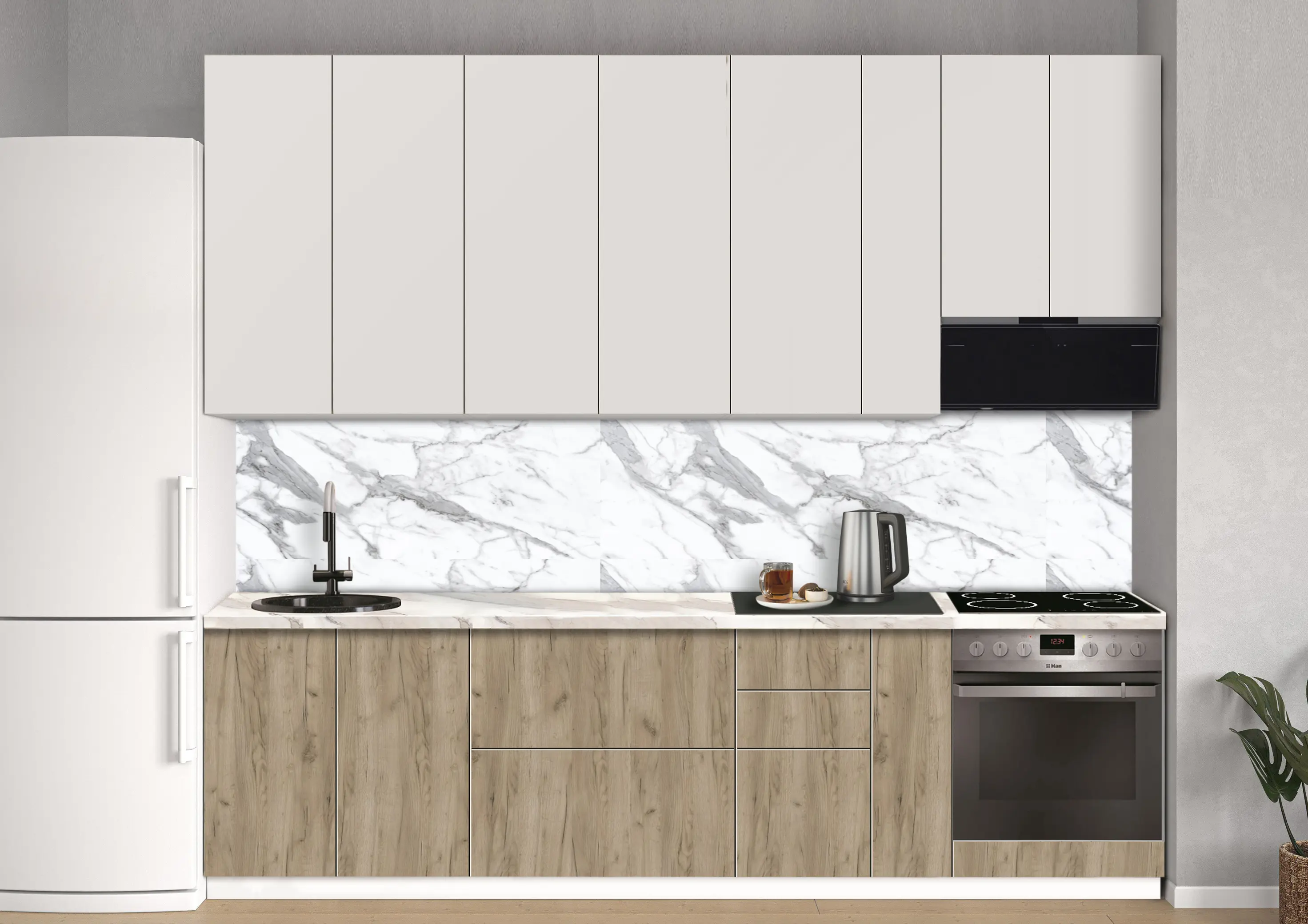 Bucatarie modulara Modern Dolce Vita 5 H110 2.8m