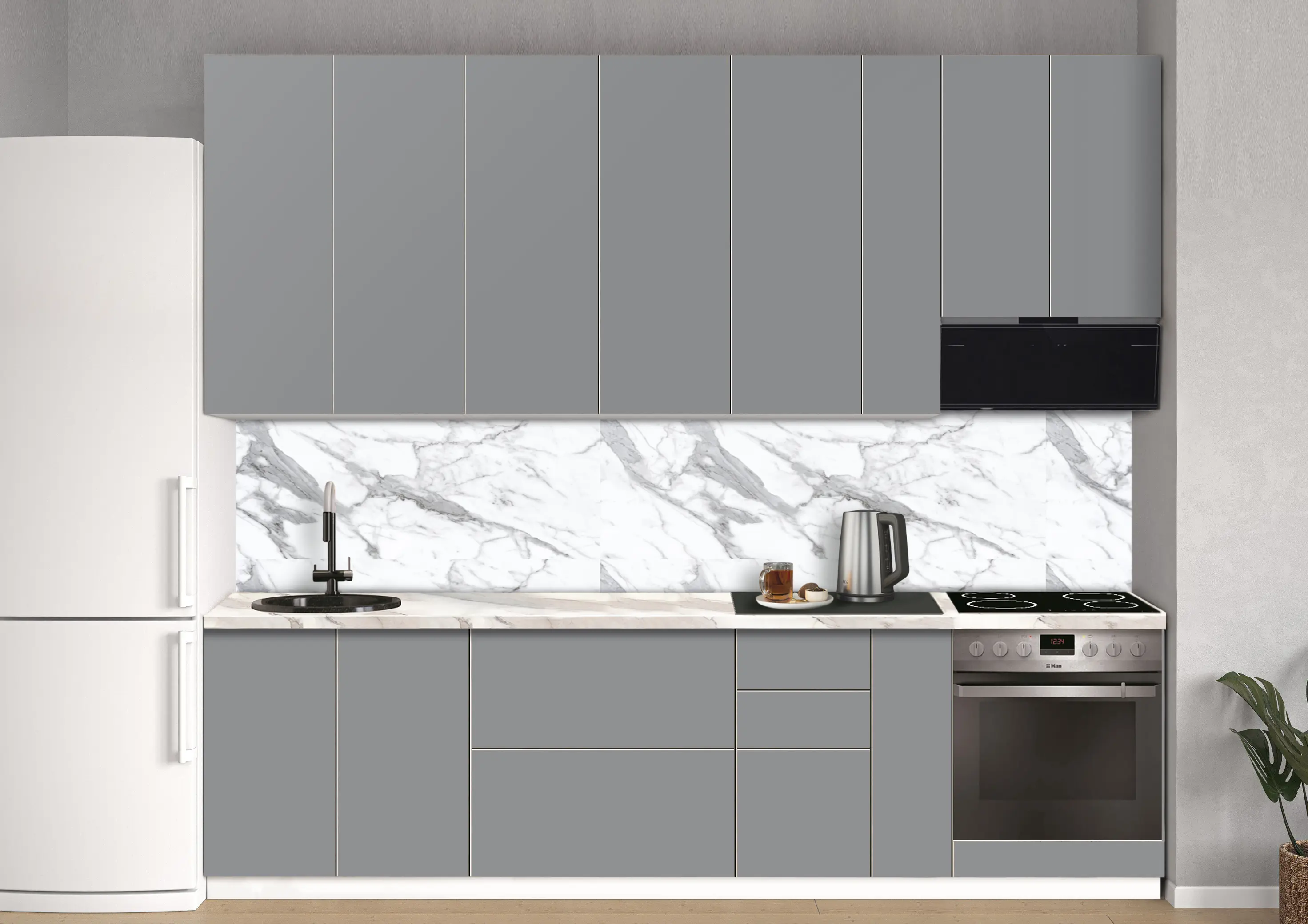 Bucatarie modulara Modern Dolce Vita 5 H110 2.8m