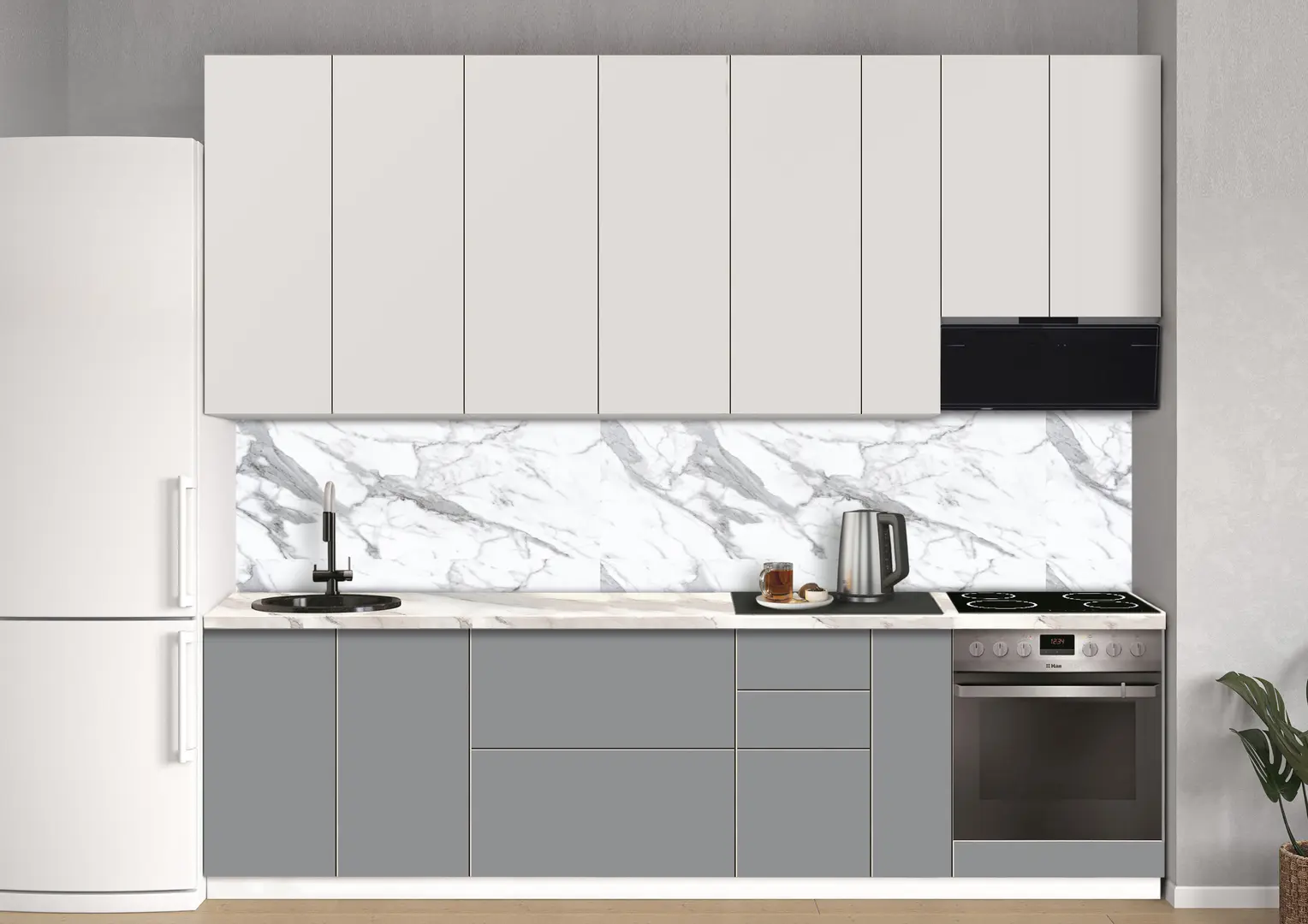 Bucatarie modulara Modern Dolce Vita 5 H110 2.8m