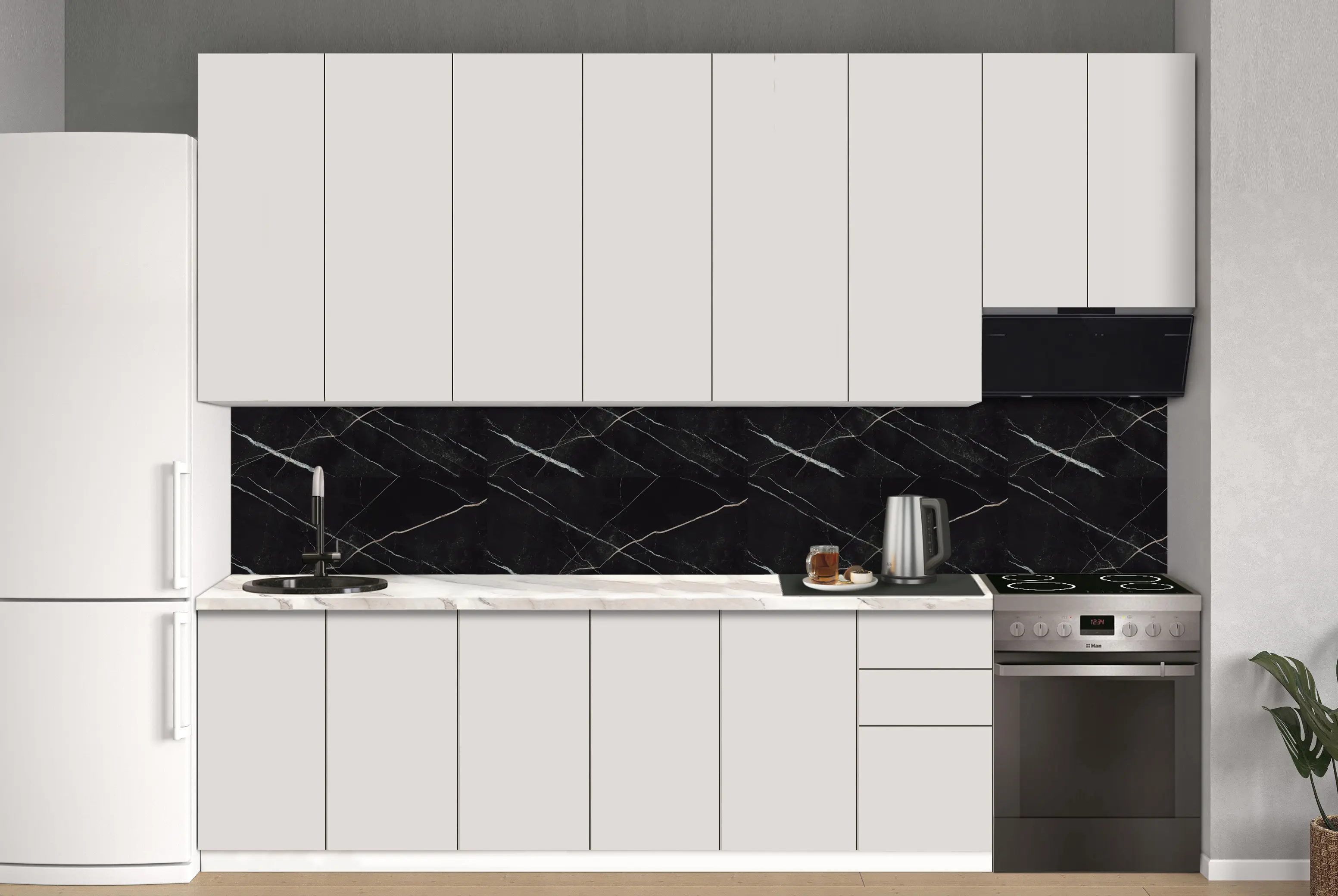 Bucatarie modulara Modern Dolce Vita 5 H110 3.0m