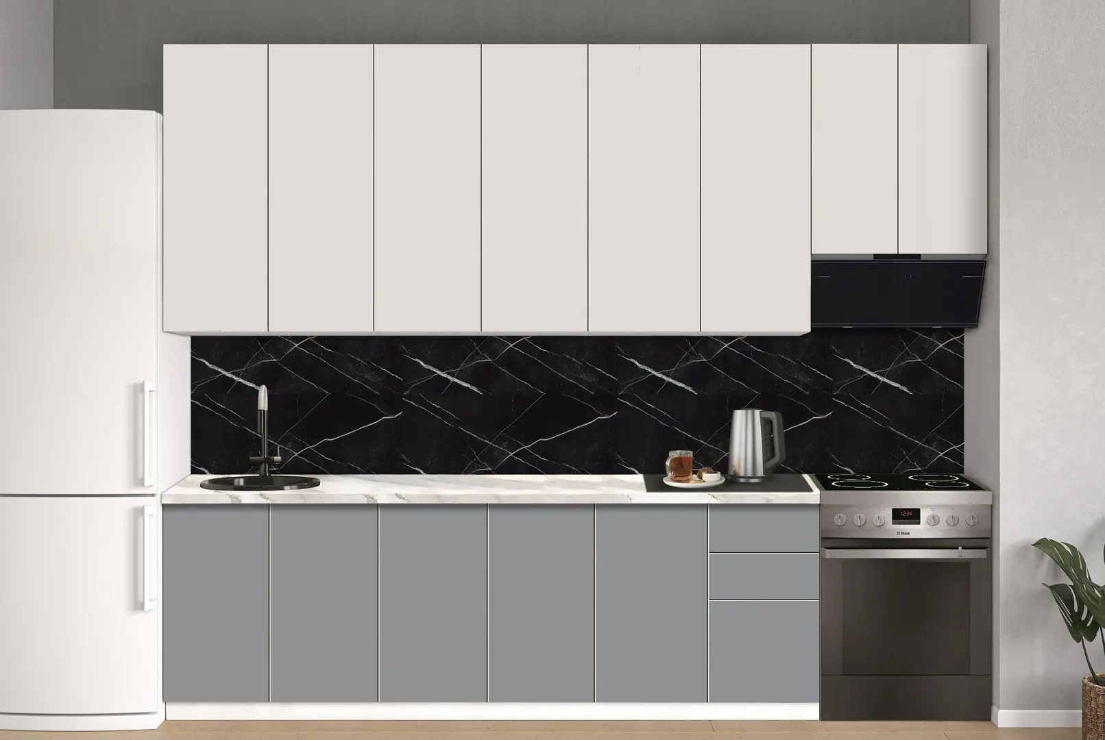 Bucatarie modulara Modern Dolce Vita 5 H110 3.0m