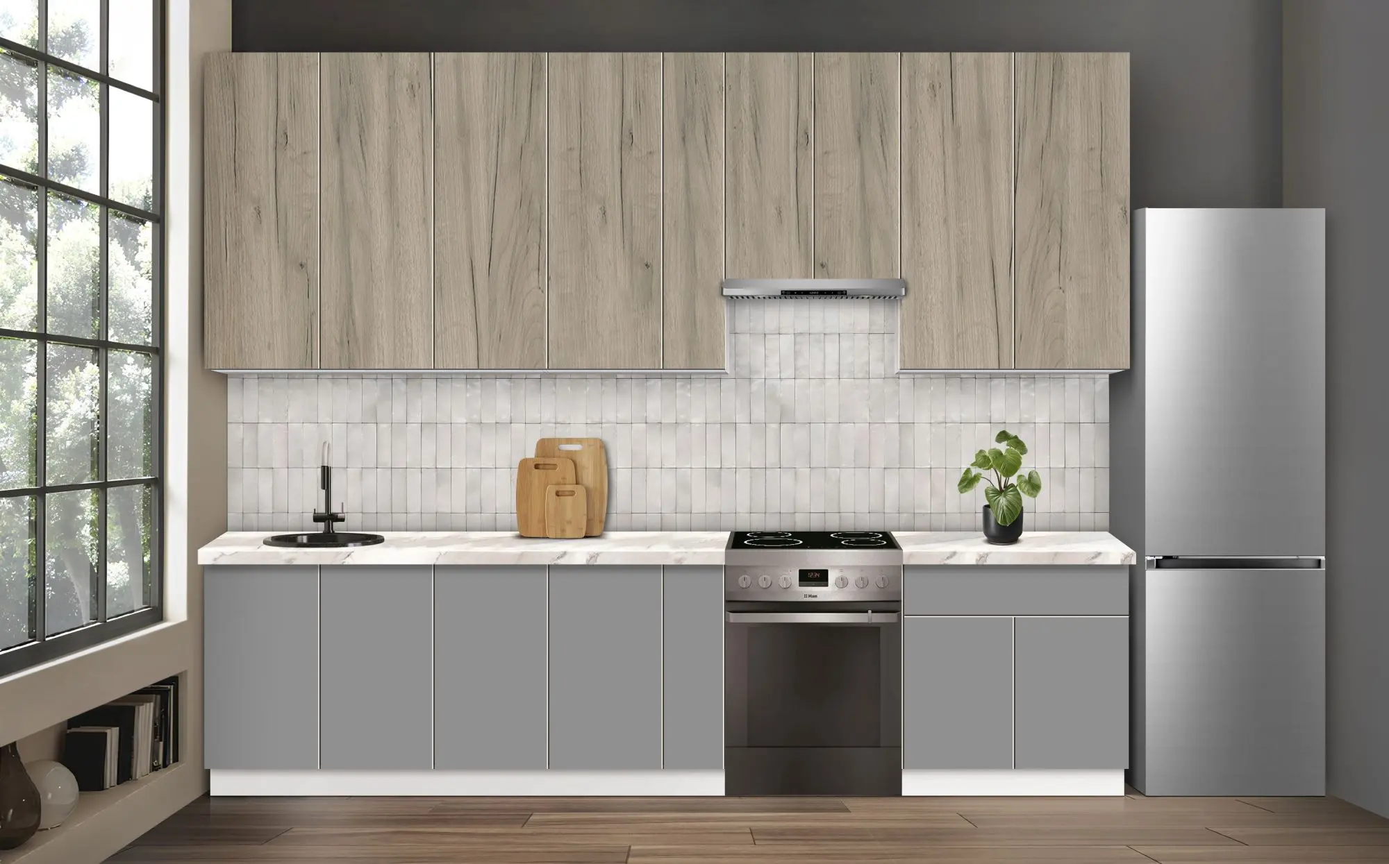 Bucatarie modulara Modern Dolce Vita 5 H110 3.2m