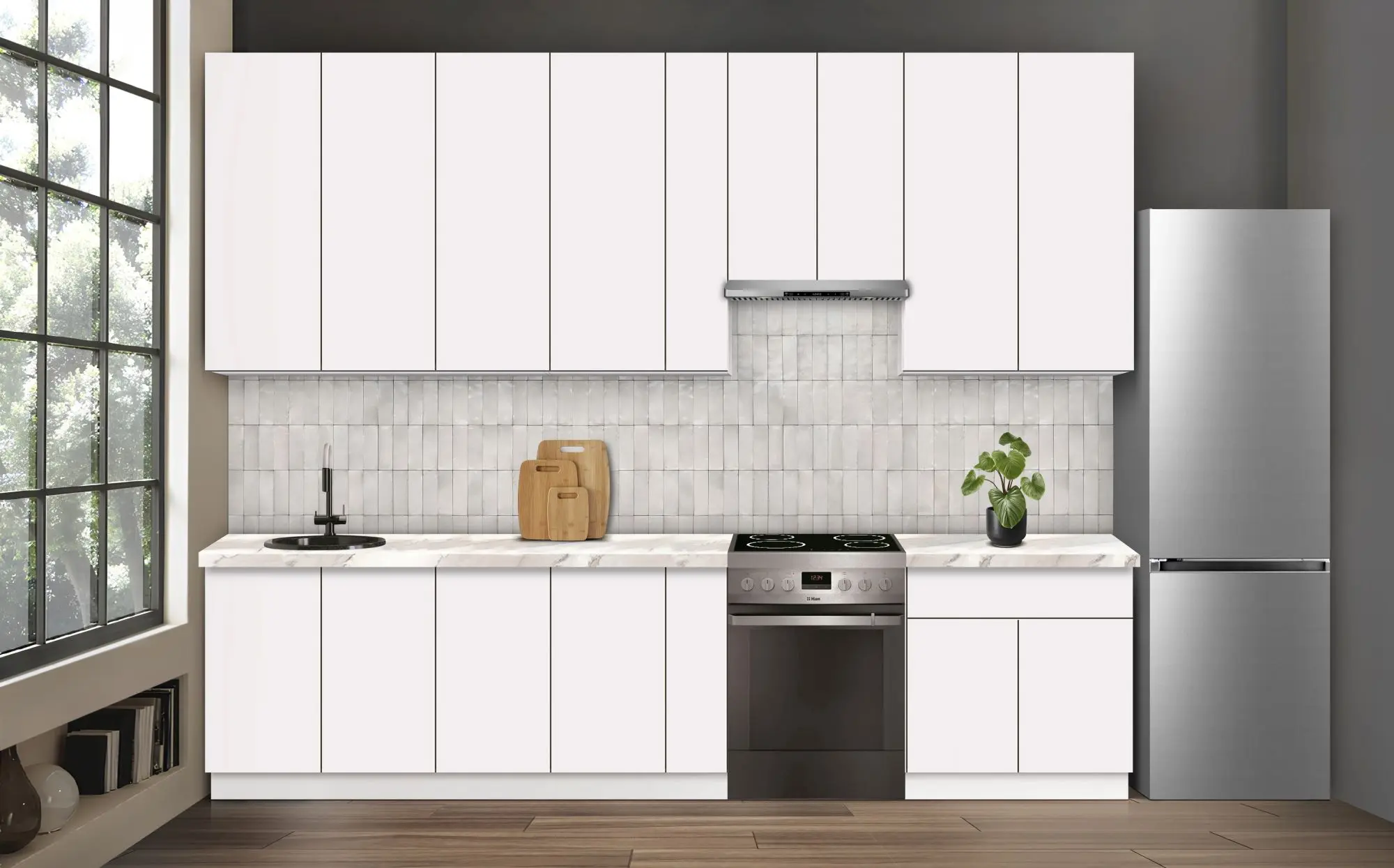 Bucatarie modulara Modern Dolce Vita 5 H110 3.2m