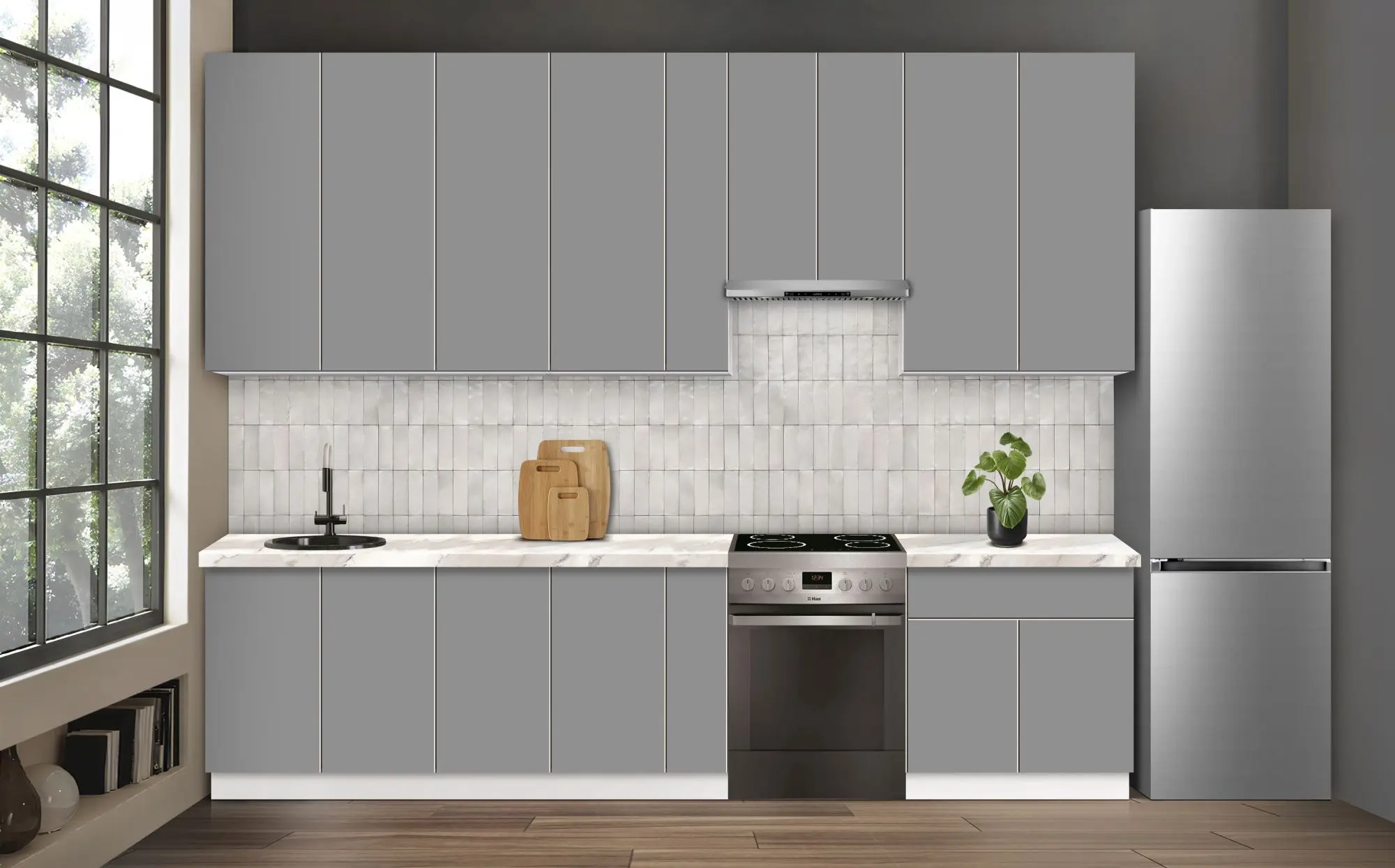 Bucatarie modulara Modern Dolce Vita 5 H110 3.2m