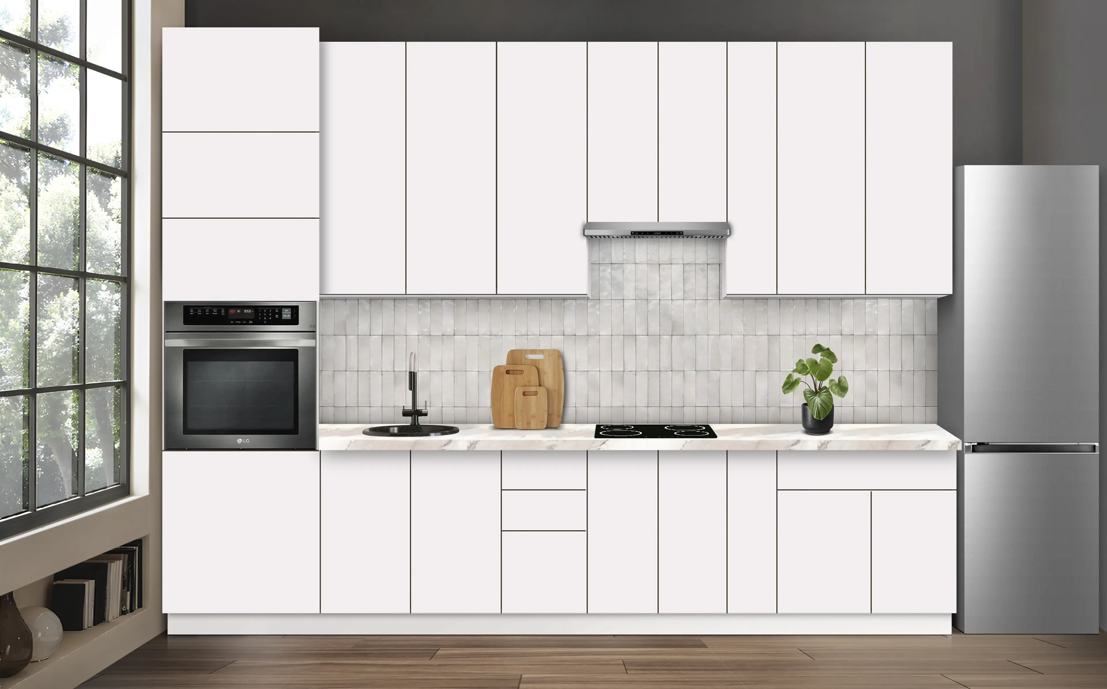 Bucatarie modulara Modern Dolce Vita 5 H110 3.4m