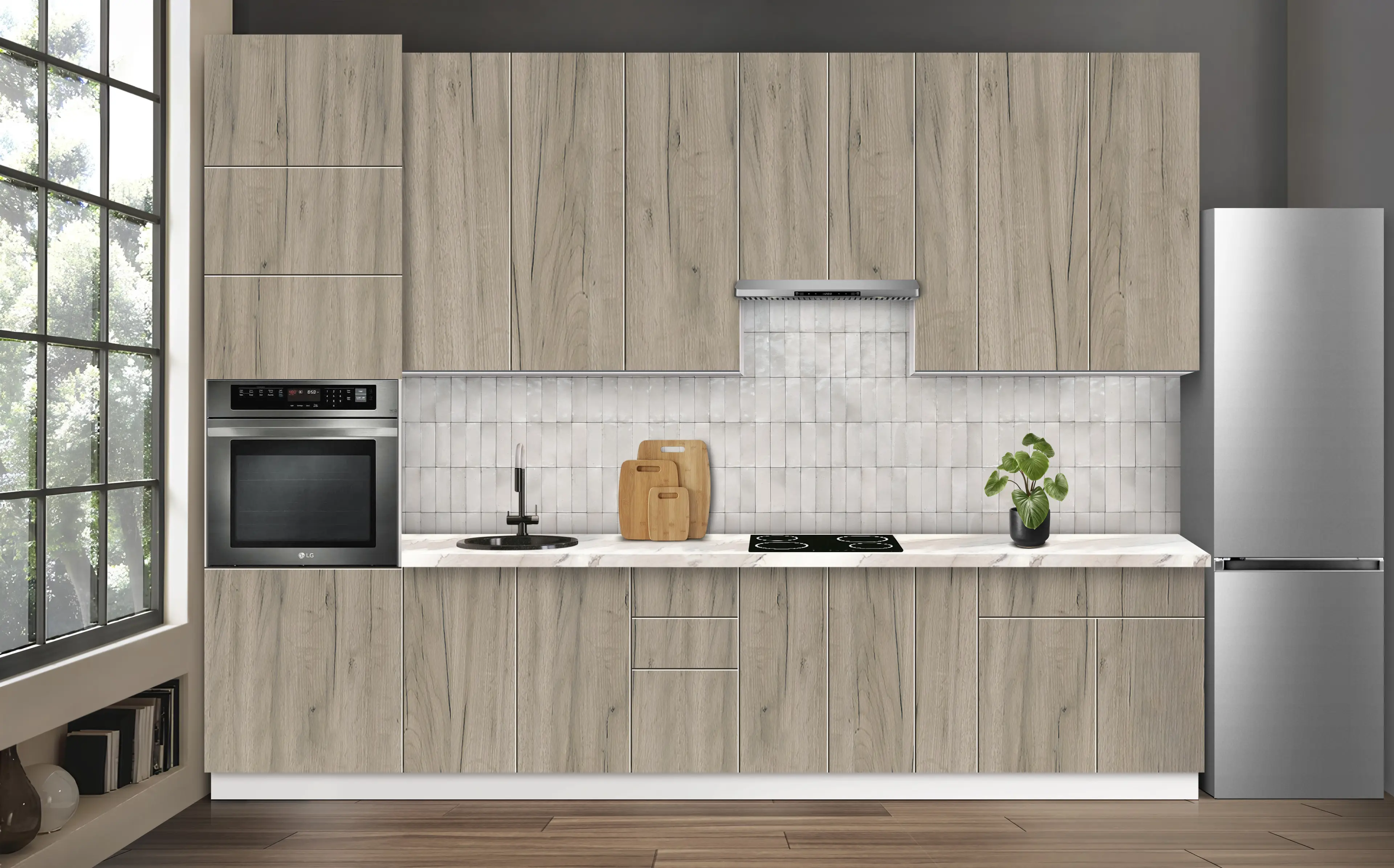 Bucatarie modulara Modern Dolce Vita 5 H110 3.4m