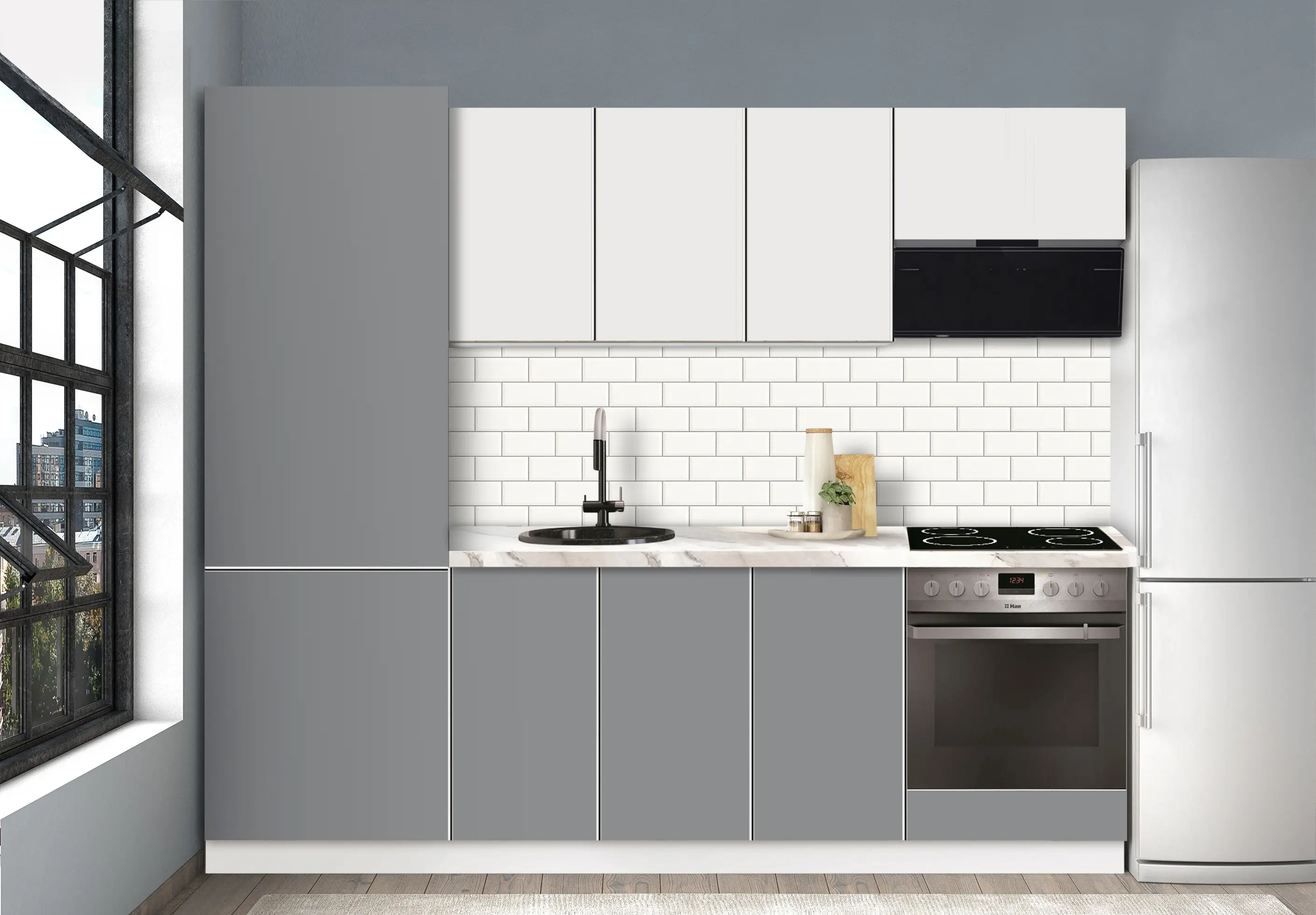 Модульная кухня Modern Dolce Vita 5 H68 2.4m