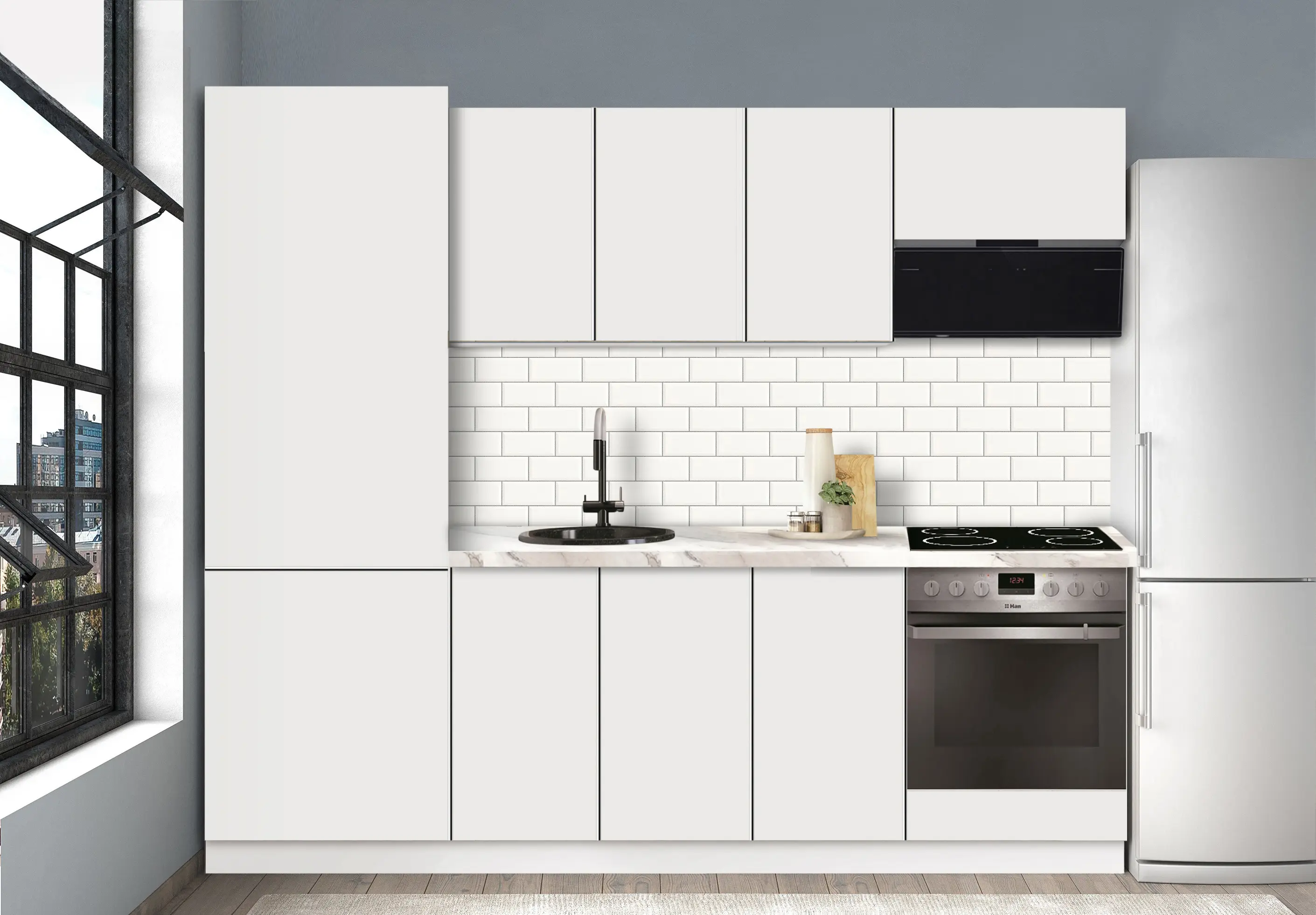 Модульная кухня Modern Dolce Vita 5 H68 2.4m