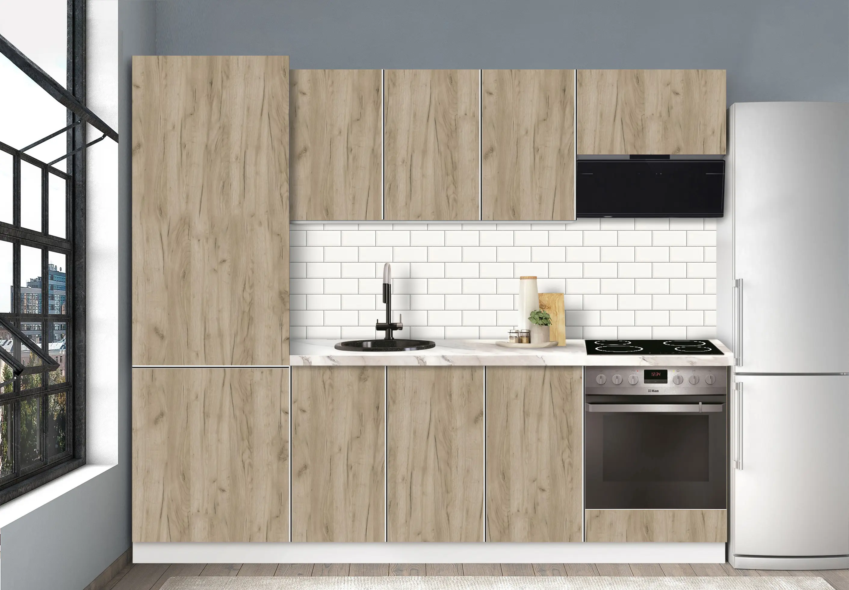 Модульная кухня Modern Dolce Vita 5 H68 2.4m