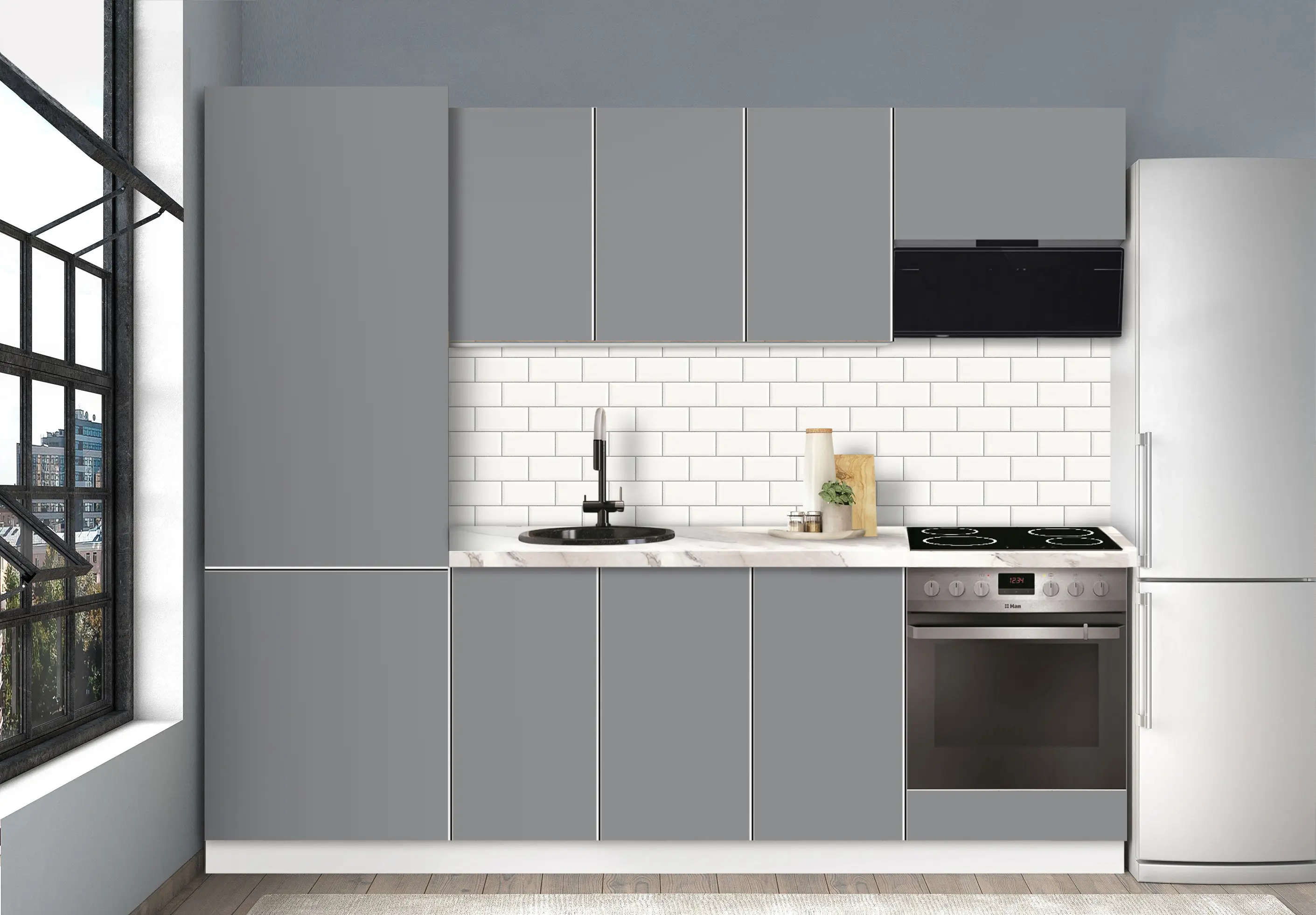 Модульная кухня Modern Dolce Vita 5 H68 2.4m