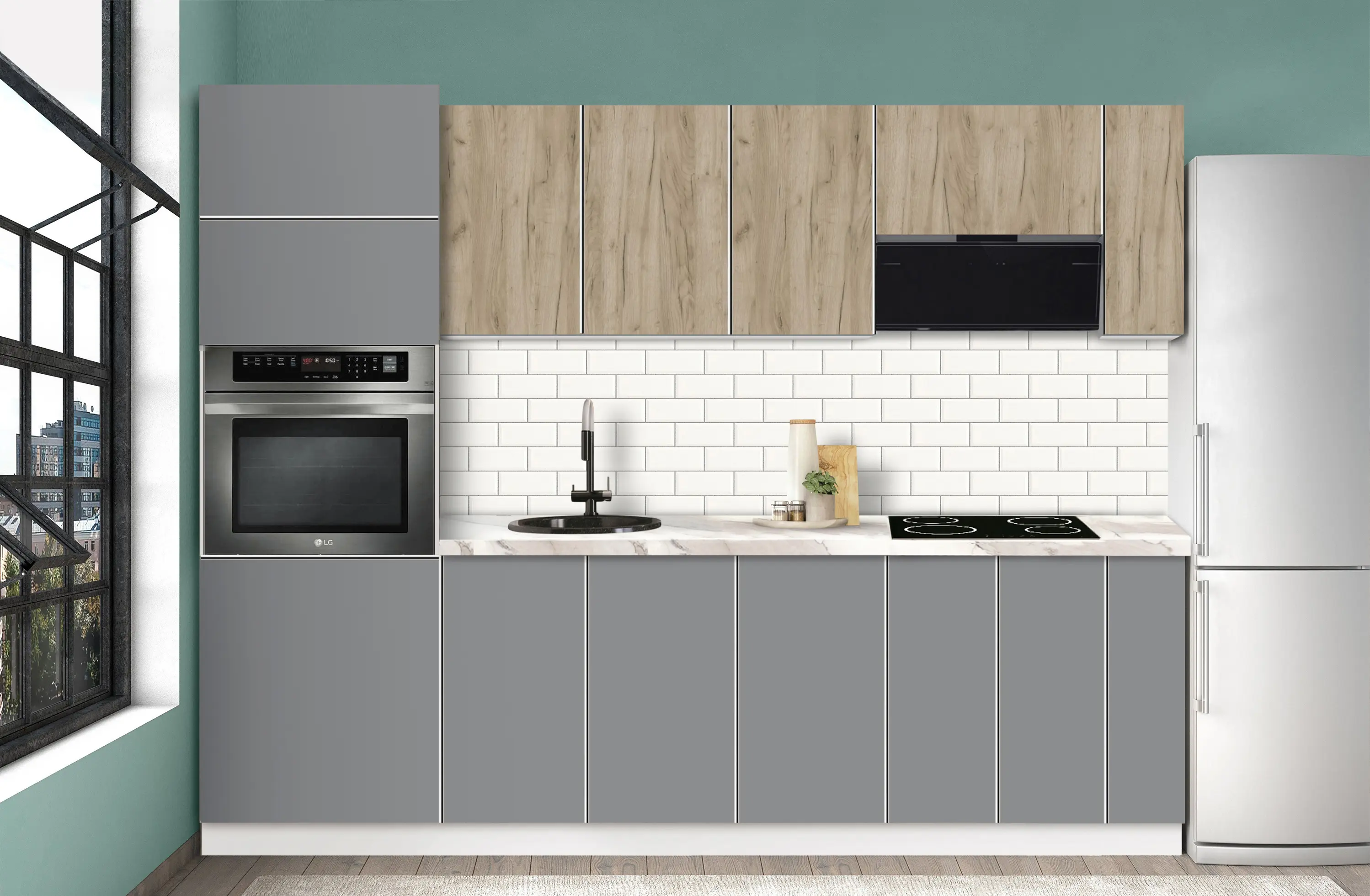 Модульная кухня Modern Dolce Vita 5 H68 2.6m