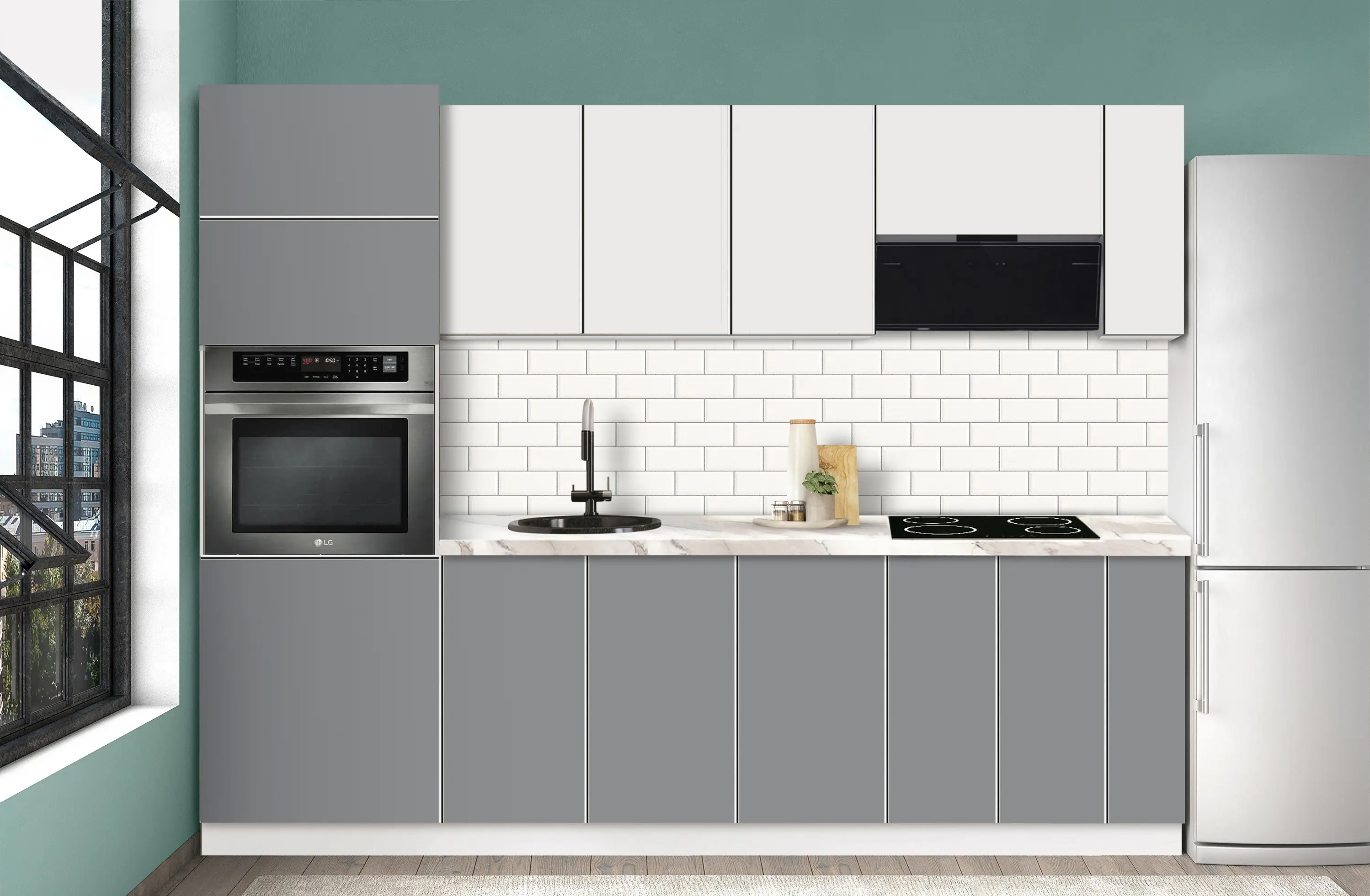 Модульная кухня Modern Dolce Vita 5 H68 2.6m