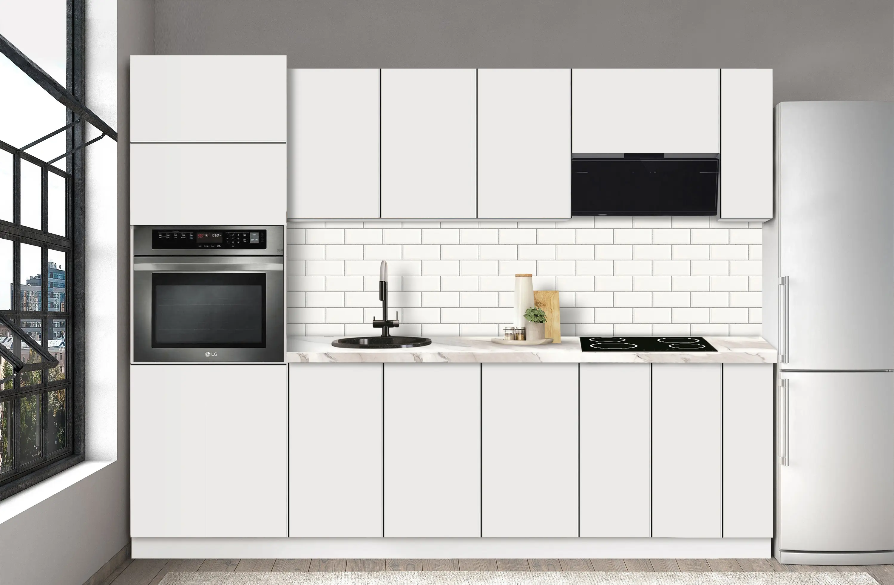 Модульная кухня Modern Dolce Vita 5 H68 2.6m